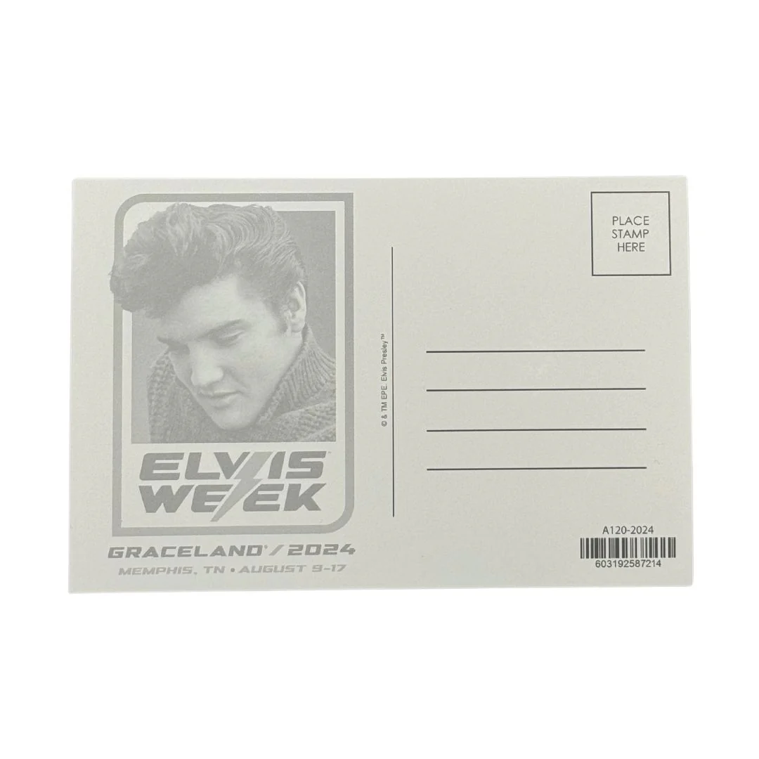 2024 Elvis Week Postcard - Image 2