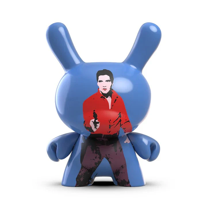 Andy Warhol Flaming Star Elvis Dunny Art Figure - Image 2