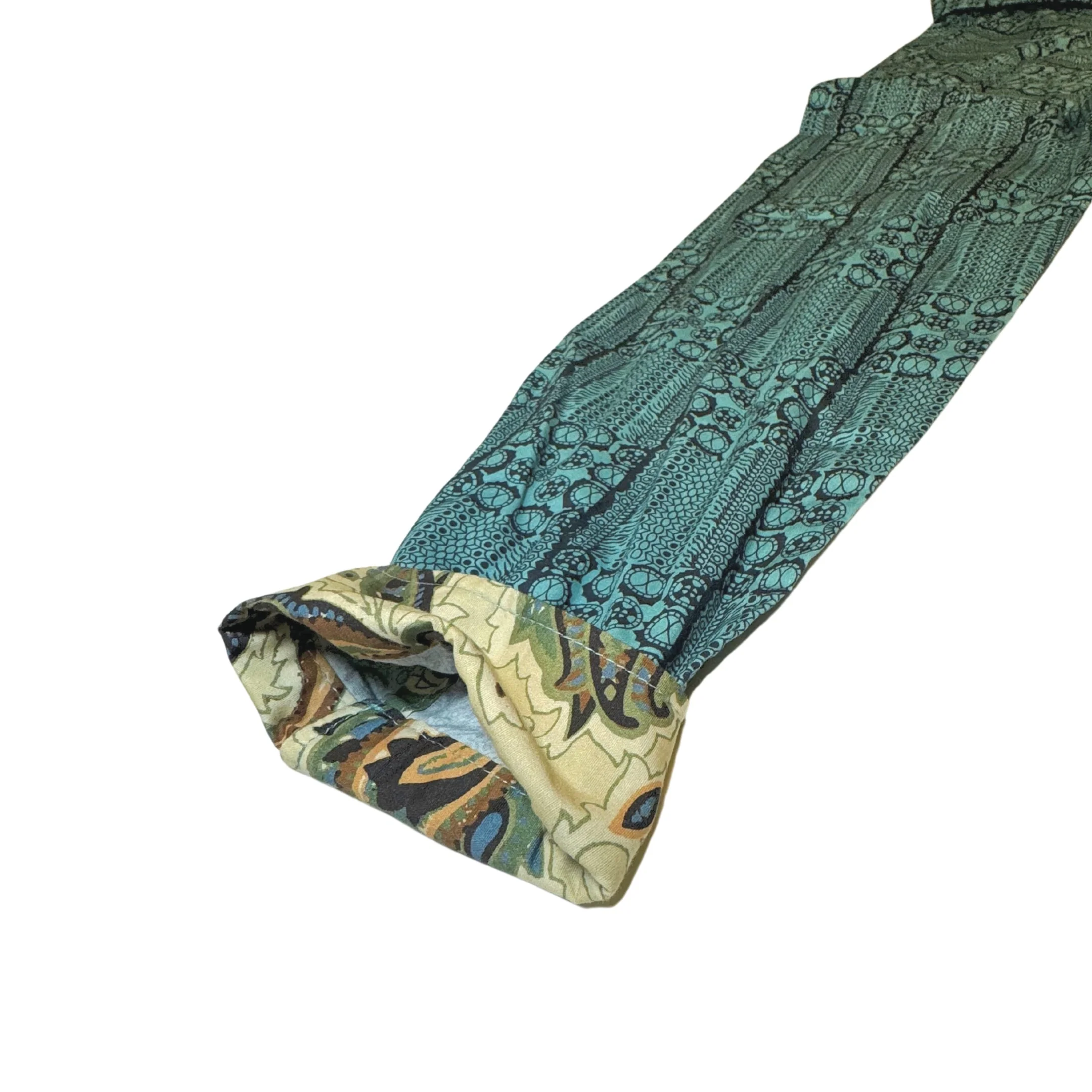 Authentic Elvis Long Sleeve Blue Printed Woven Shirt - Image 3
