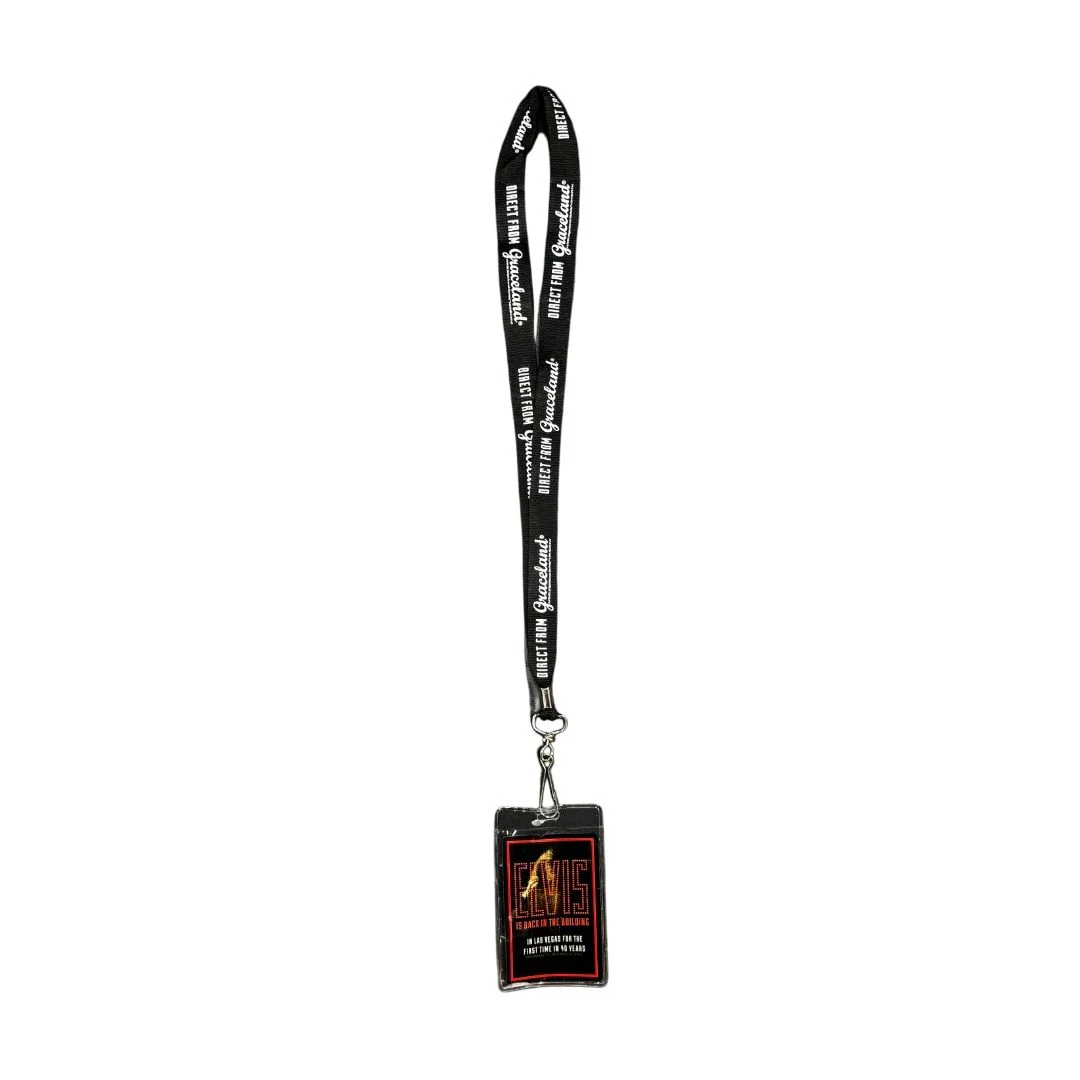 Direct From Graceland Vegas Laminate Lanyard - Image 2