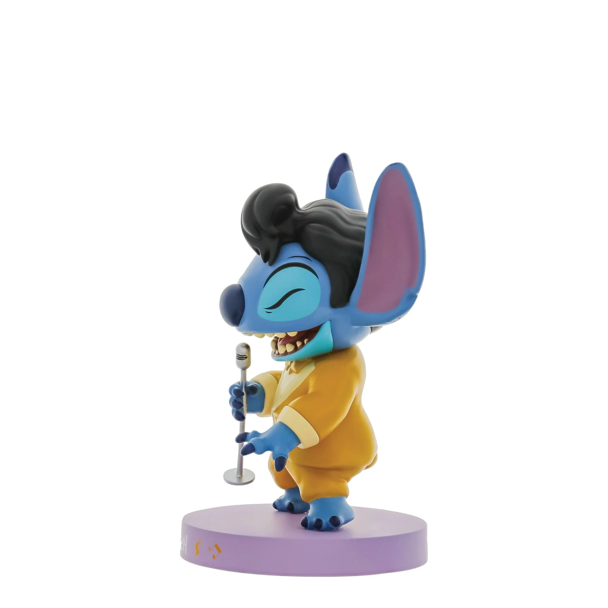 Disney Stitch Inspired By Elvis Gold Lame Vinyl Figurine - Image 2