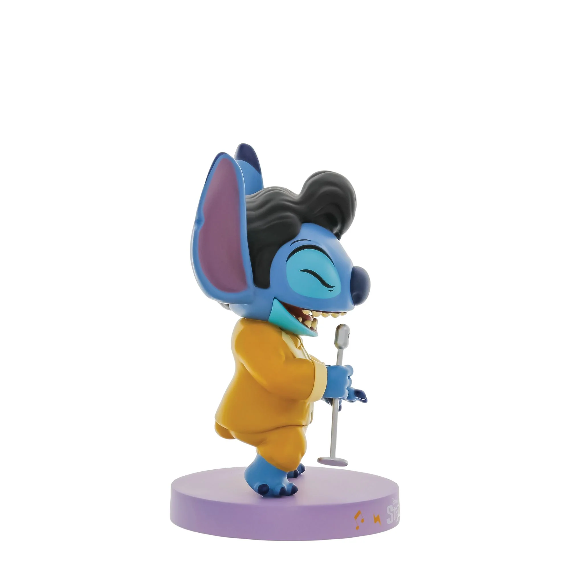 Disney Stitch Inspired By Elvis Gold Lame Vinyl Figurine - Image 4