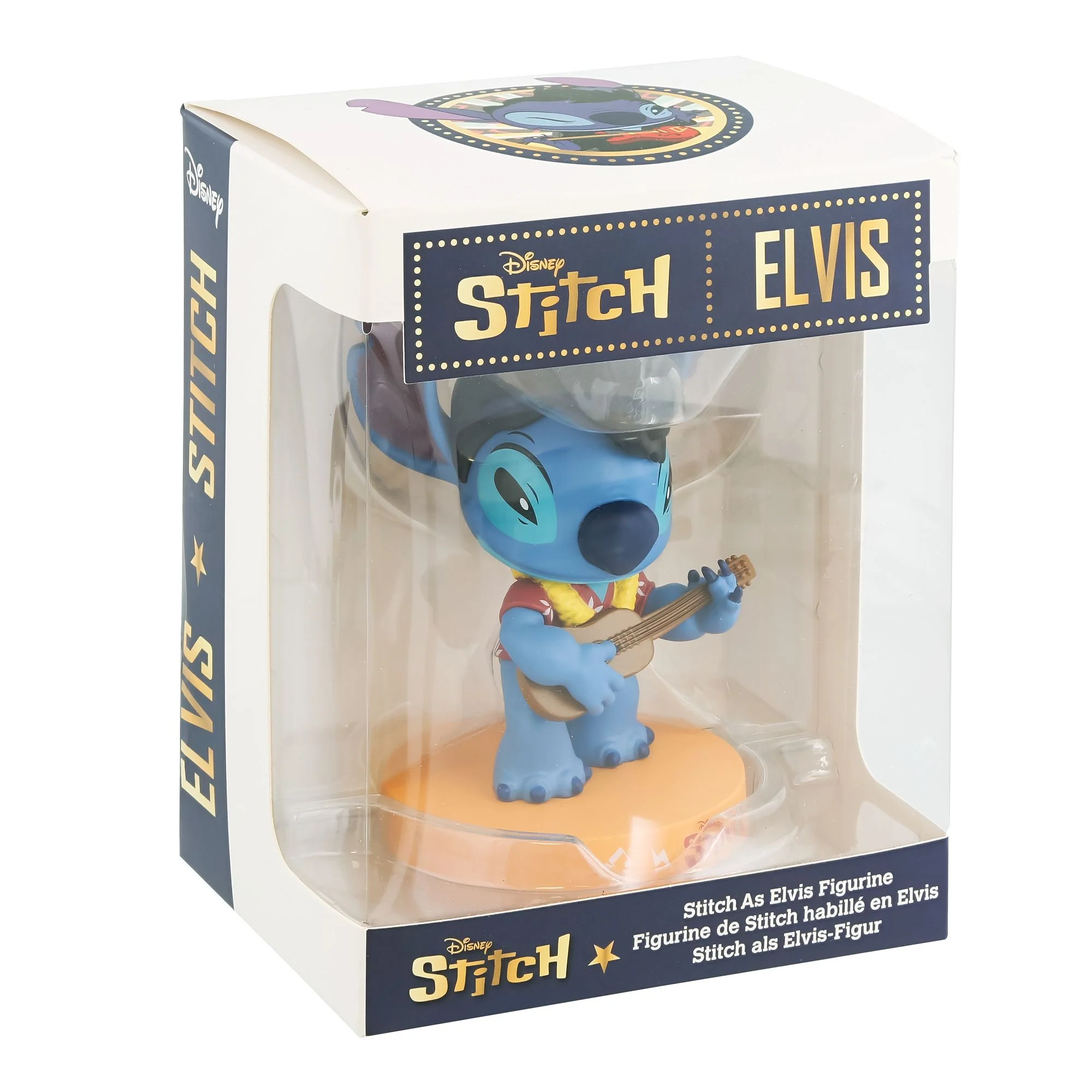 Disney Stitch Inspired By Elvis Hawaiian Vinyl Figurine - Image 6