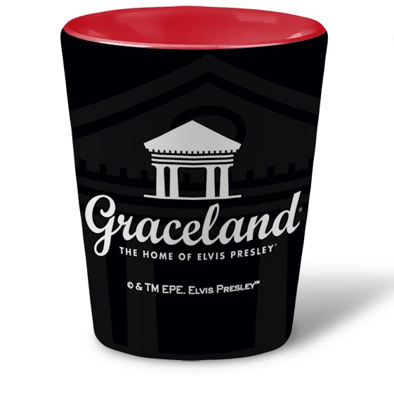 Elvis 50's Portrait Shot Glass - Image 2