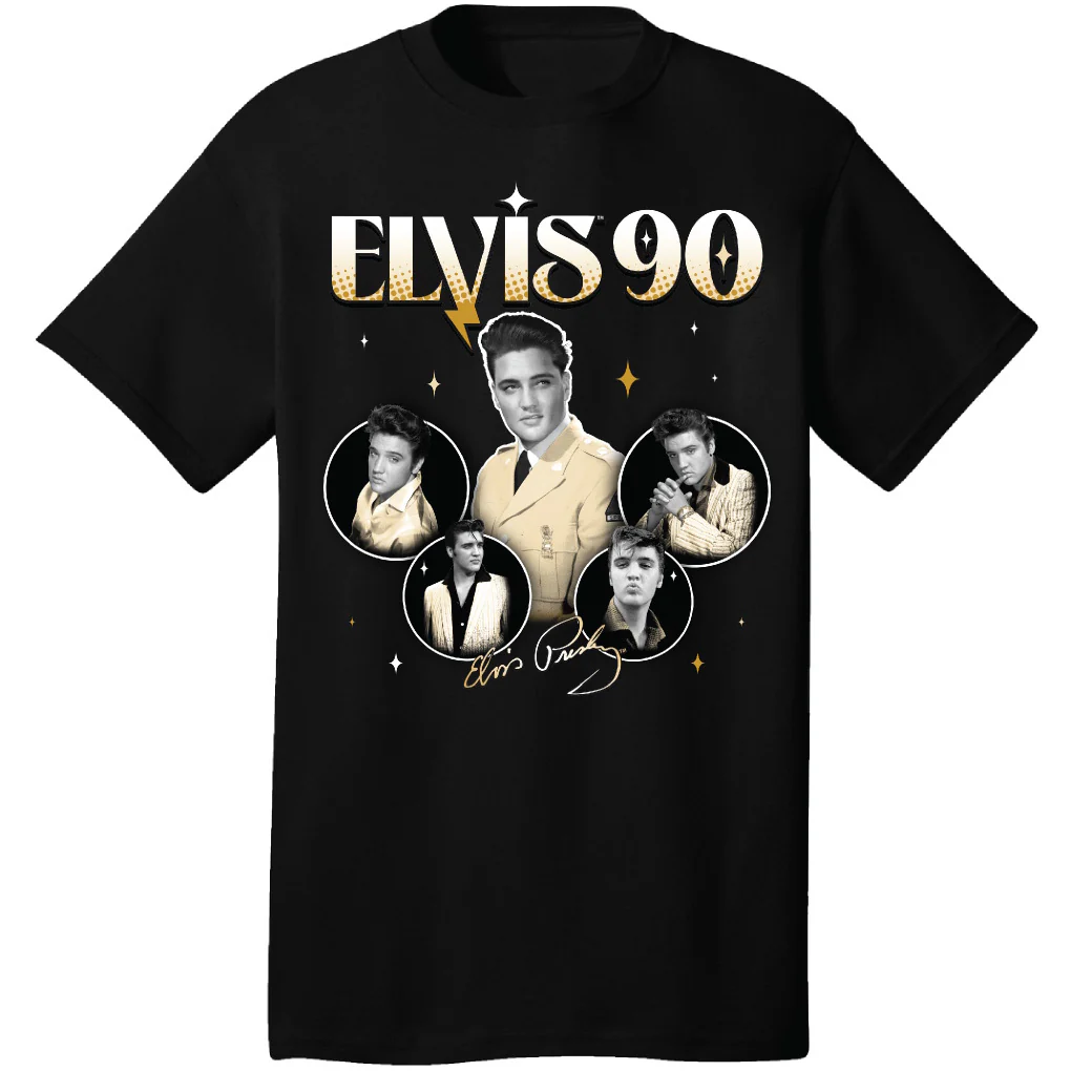 Elvis 90 Collage T-Shirt