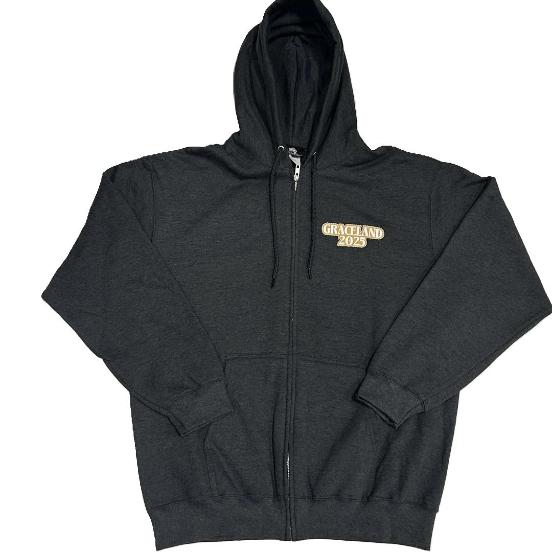 Elvis 90 Graceland Zip Hoodie - Image 2