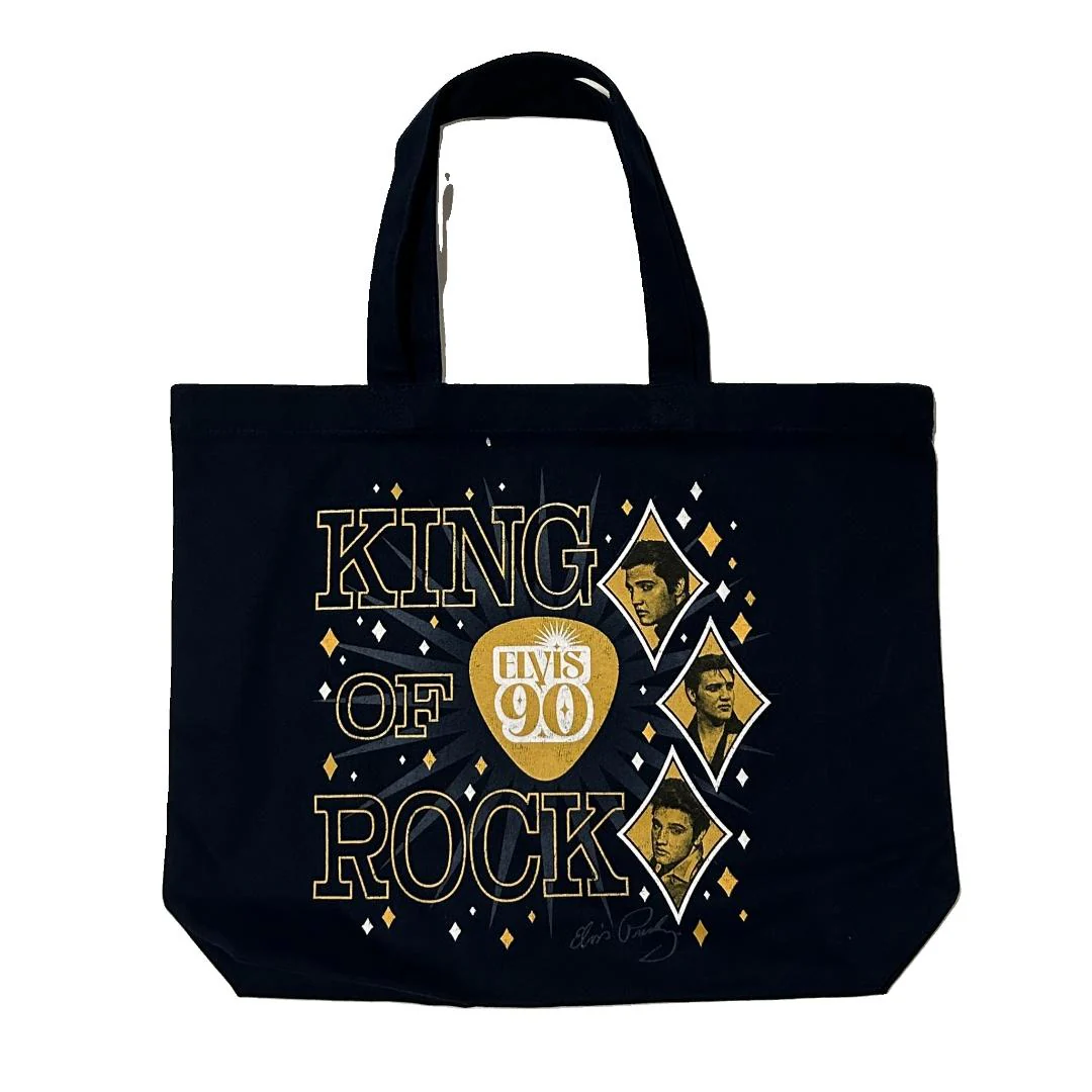Elvis 90 Logo Tote Bag
