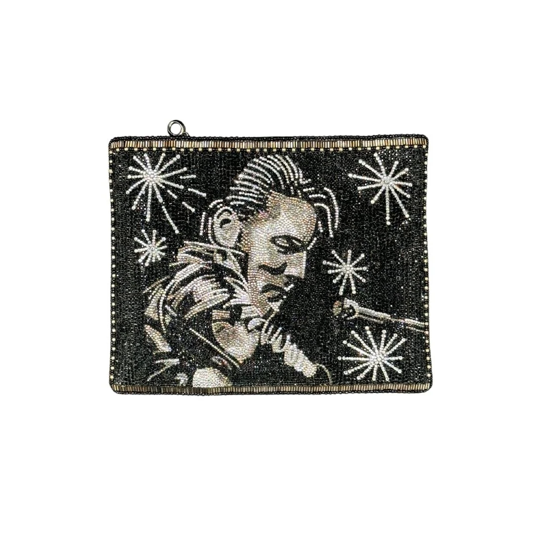 Elvis Black Leather Dreams Handbag - Image 2