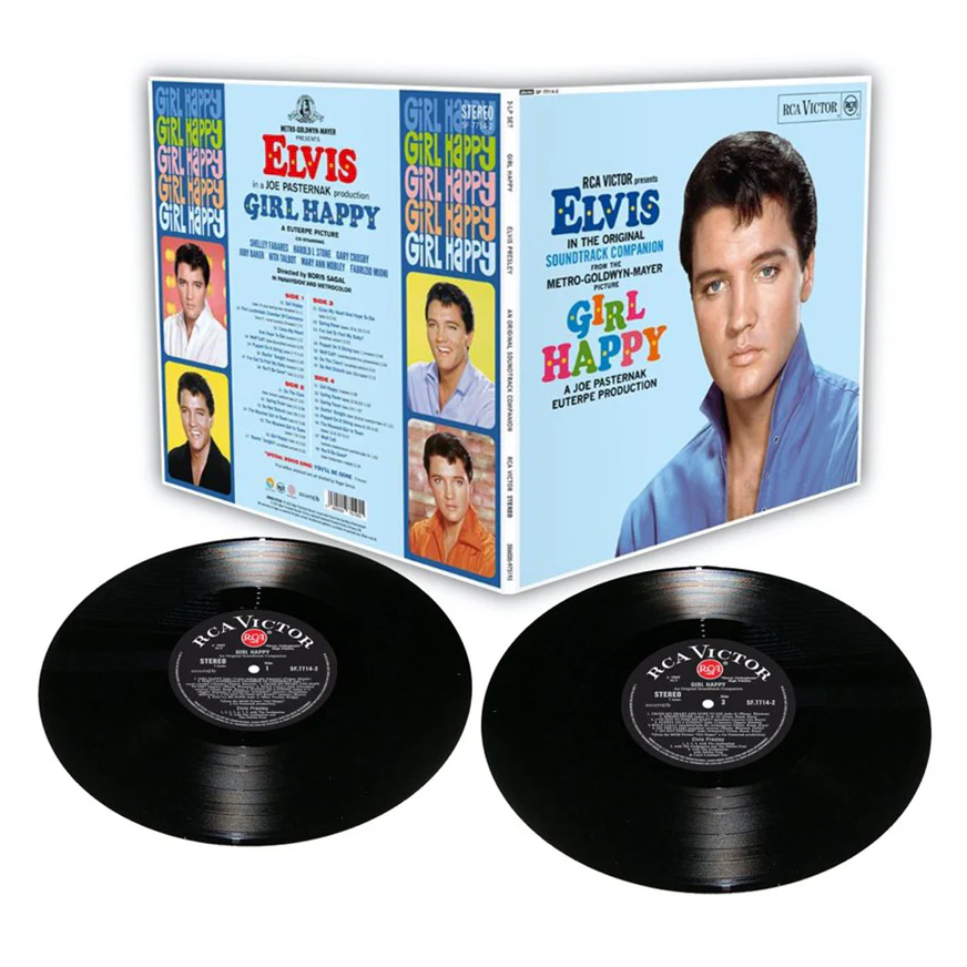 Elvis Girl Happy FTD LP Set