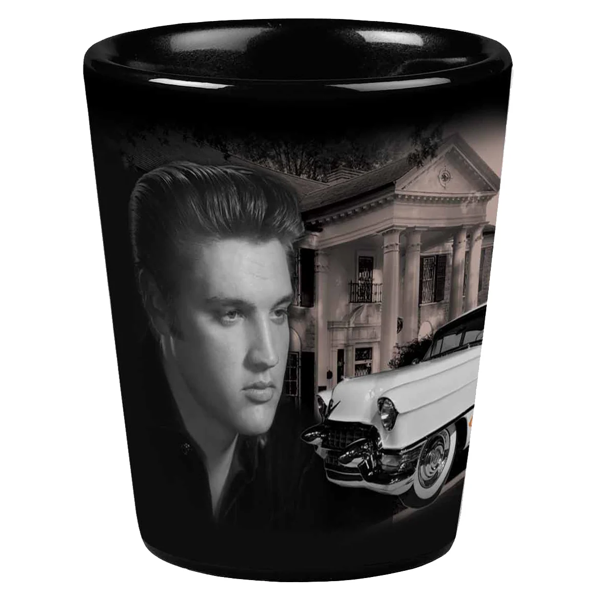 Elvis Graceland Guitar Shot Glass - Image 2