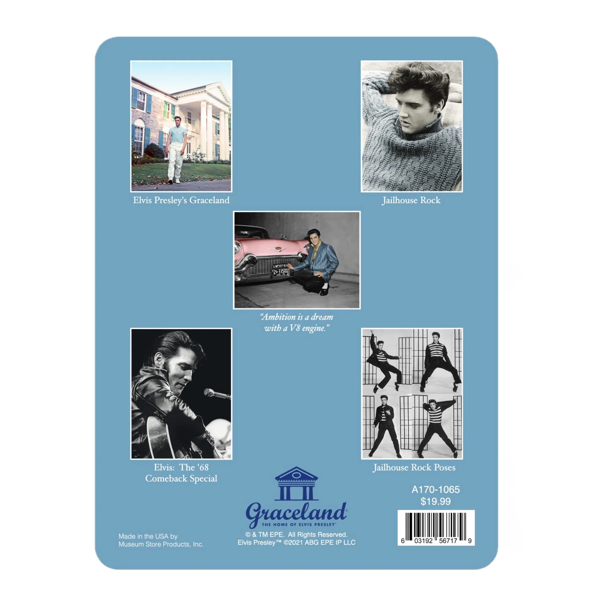 Elvis Graceland Notecard Set - Image 2