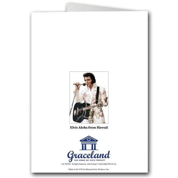 Elvis Presley Aloha From Hawaii Greeting Card - Image 2