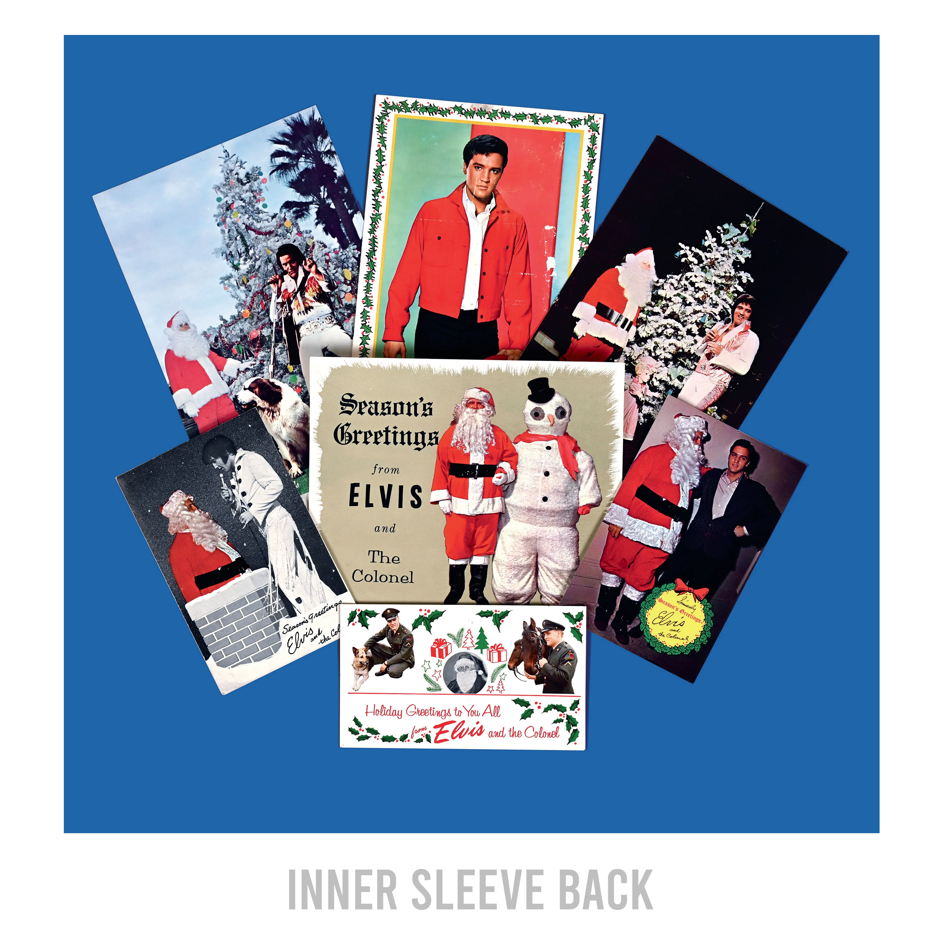 Elvis Presley: Blue Christmas/Santa Claus Is Back In Town Graceland Collector's Edition 10" Vinyl LP - Image 6