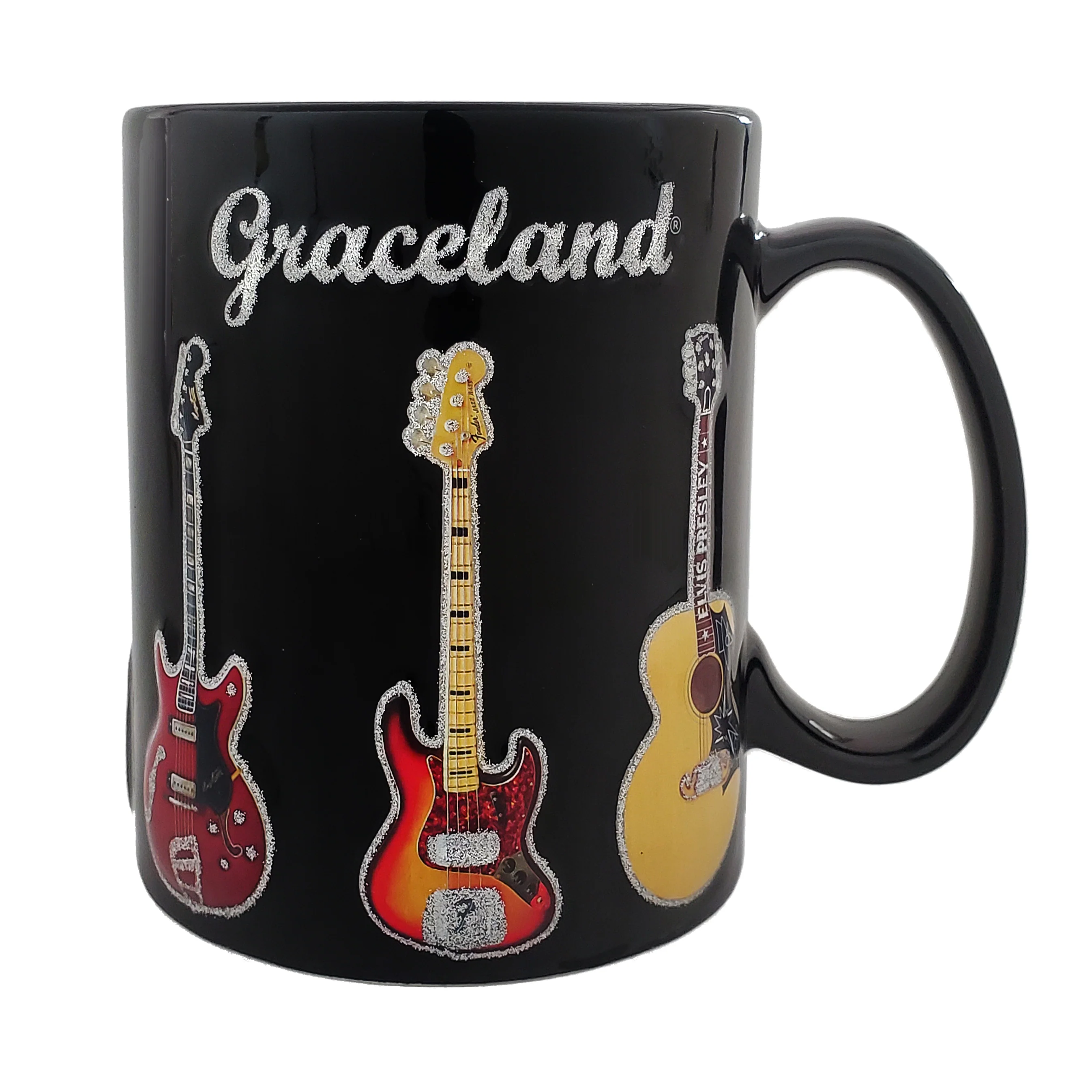 Elvis Presley Guitar Graceland Coffee Mug - Image 2