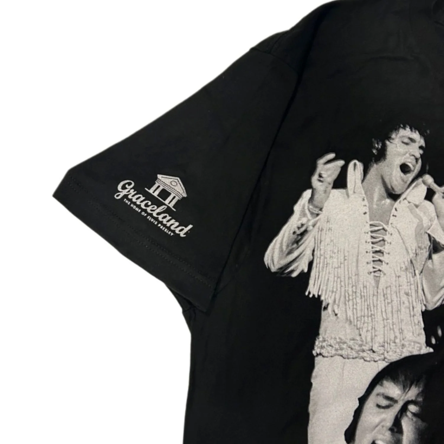 Elvis Presley In Concert Collage T-Shirt - Image 2