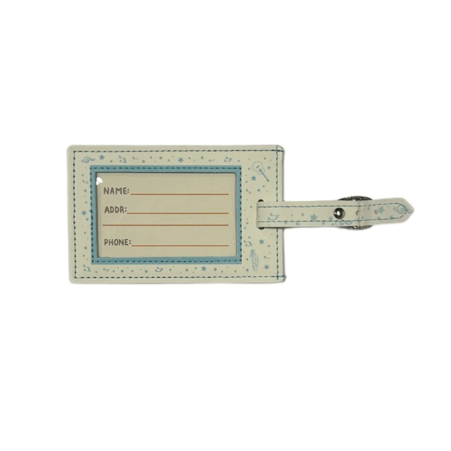 Elvis Presley King of Rock 'N Roll Luggage Tag - Image 2