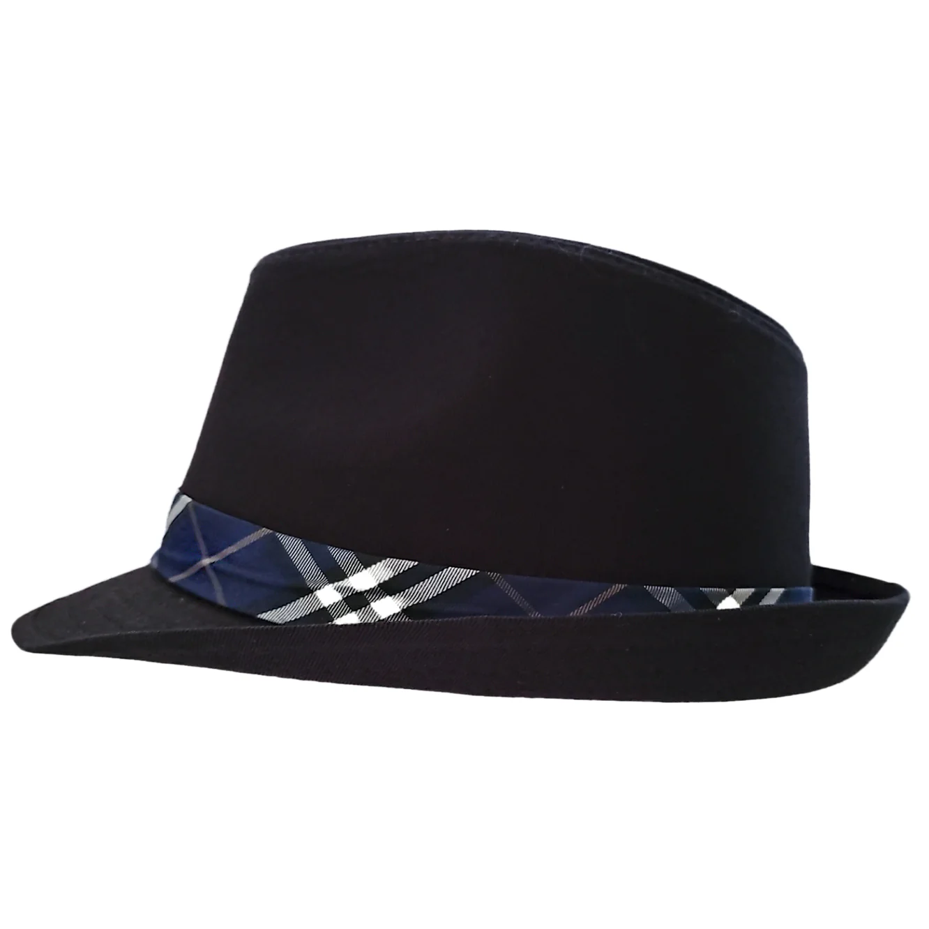 Elvis Presley Signature Blue Plaid Fedora - Image 2
