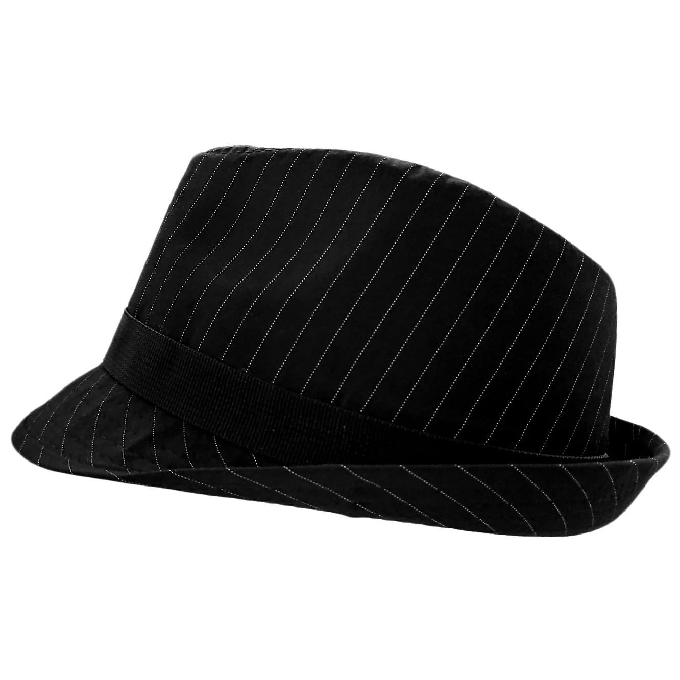 Elvis Presley Signature Feather Pinstripe Fedora - Image 2