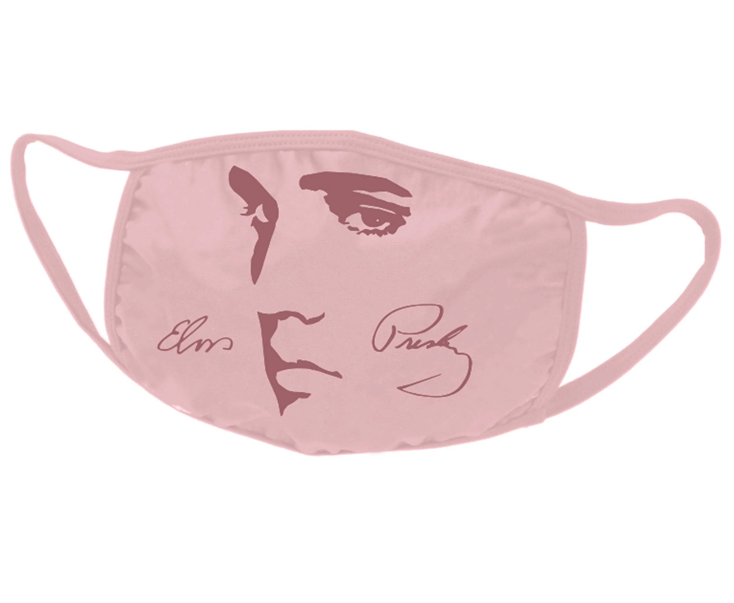 Elvis Presley Signature Profile Face Mask