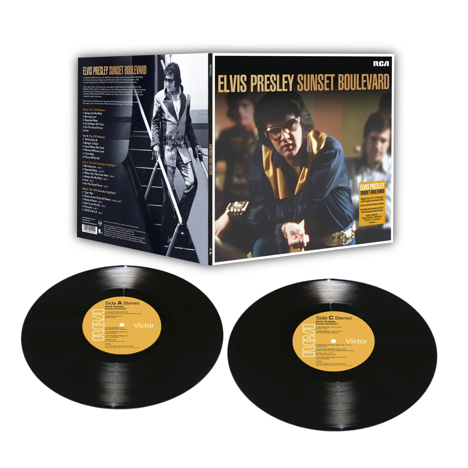 Elvis Presley Sunset Boulevard LP Set
