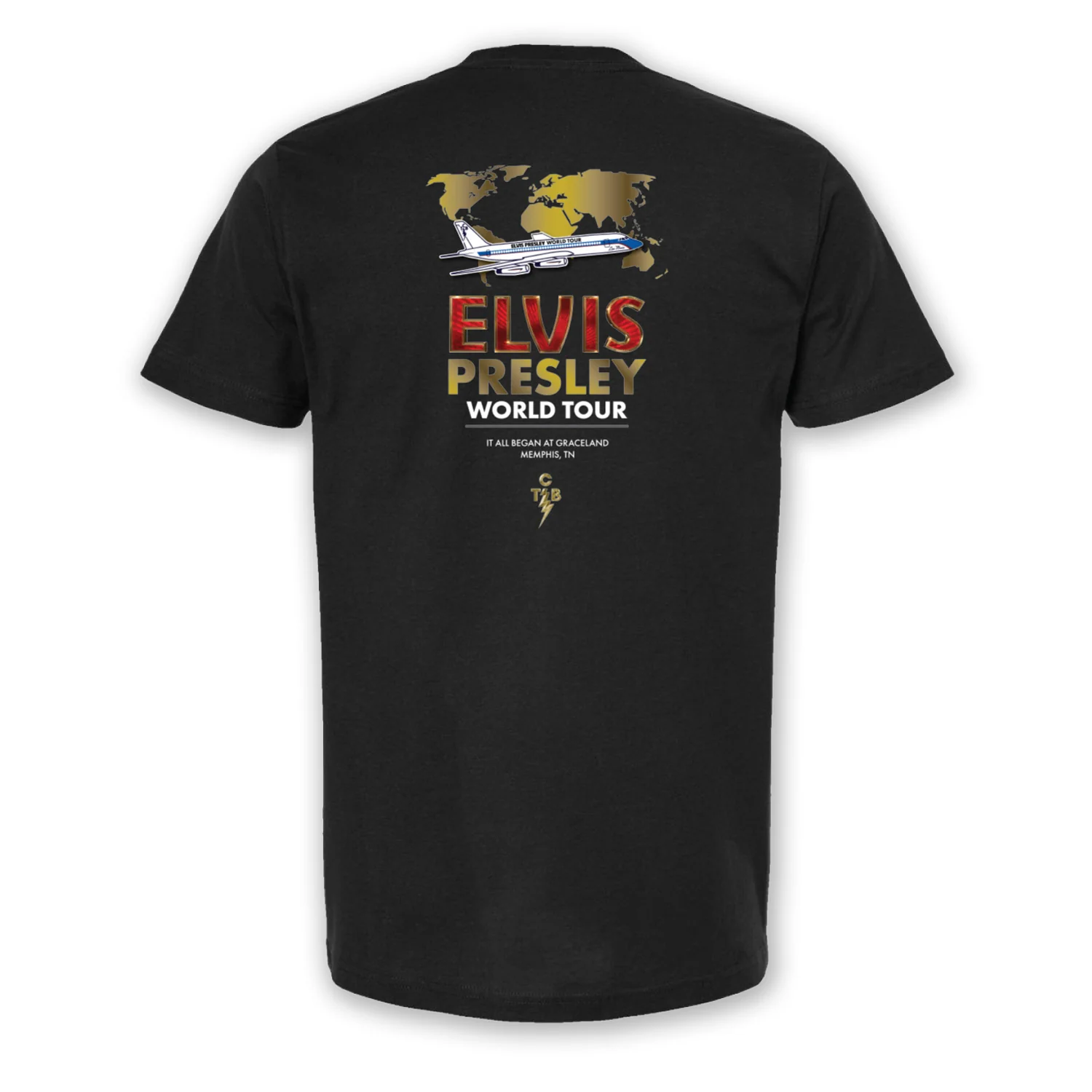 Elvis Presley World Tour T-Shirt - Image 2