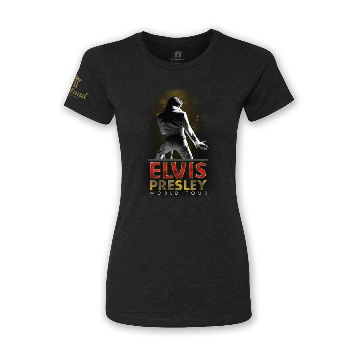 Elvis Presley World Tour Women's T-Shirt