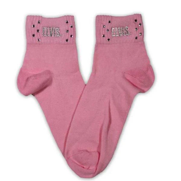 Elvis Rhinestone Embellished Socks - Image 4