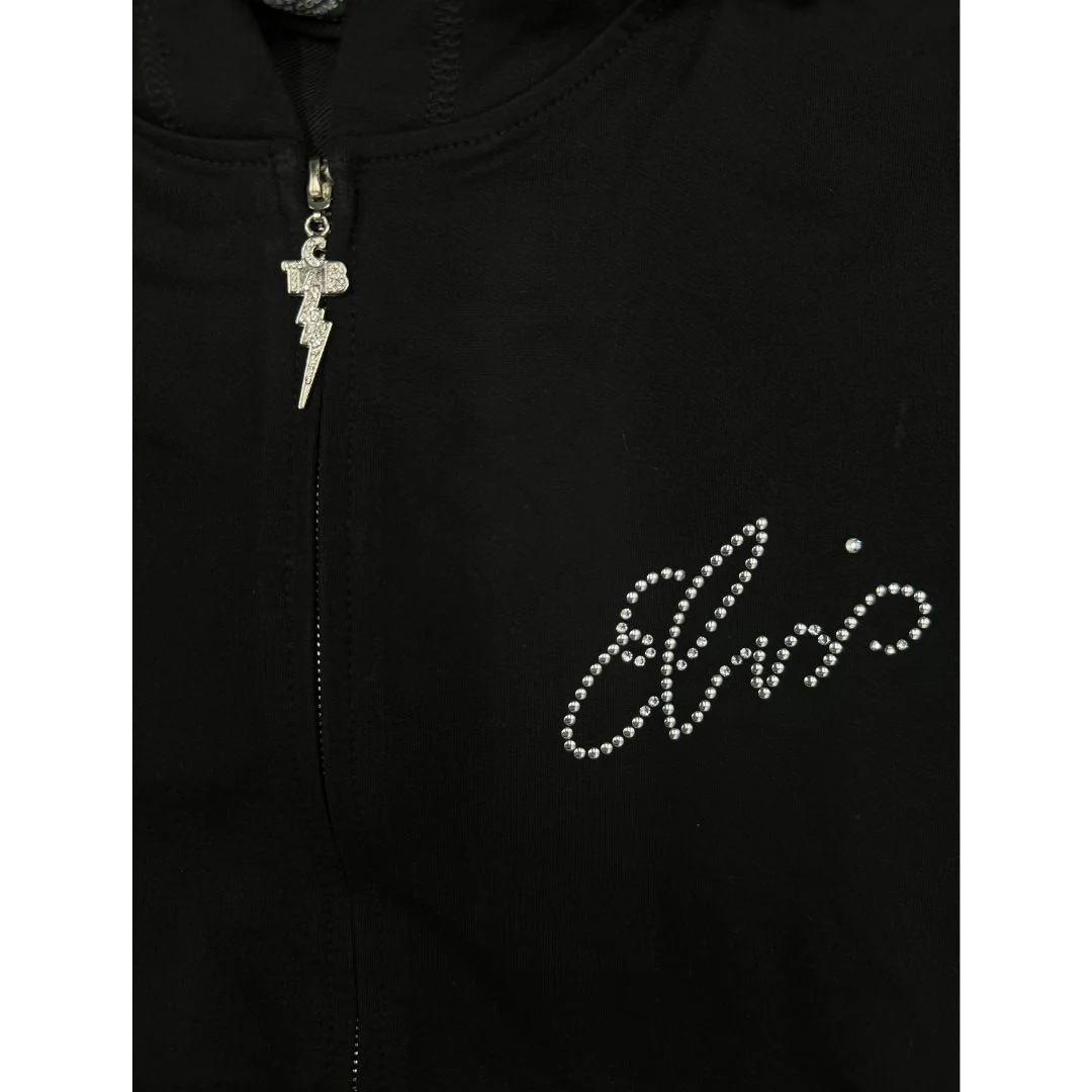 Elvis Signature Style: Aloha From Hawaii Women's Zip Hoodie - Image 3