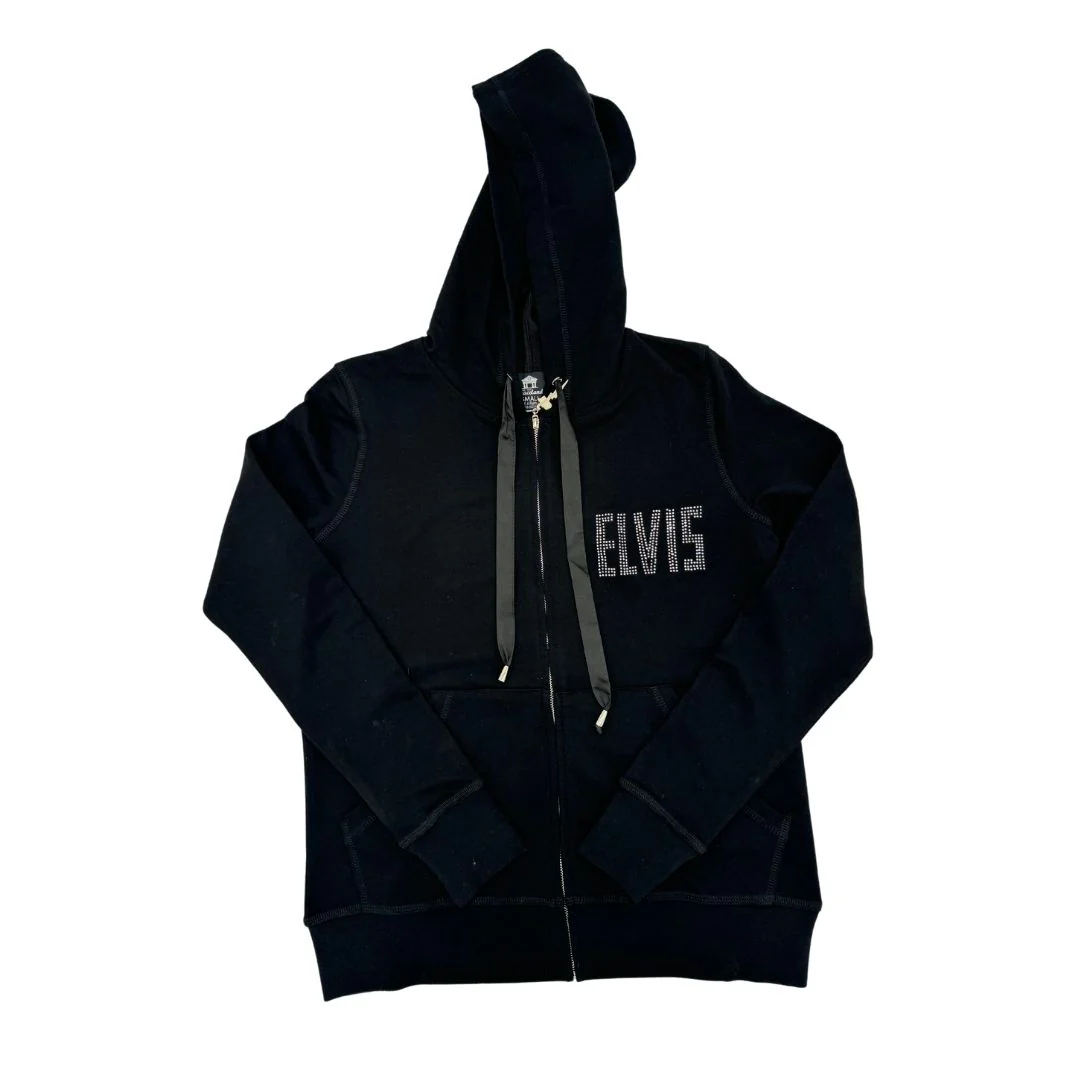 Elvis Signature Style: Elvis 68 Special Women's Zip Hoodie - Image 4