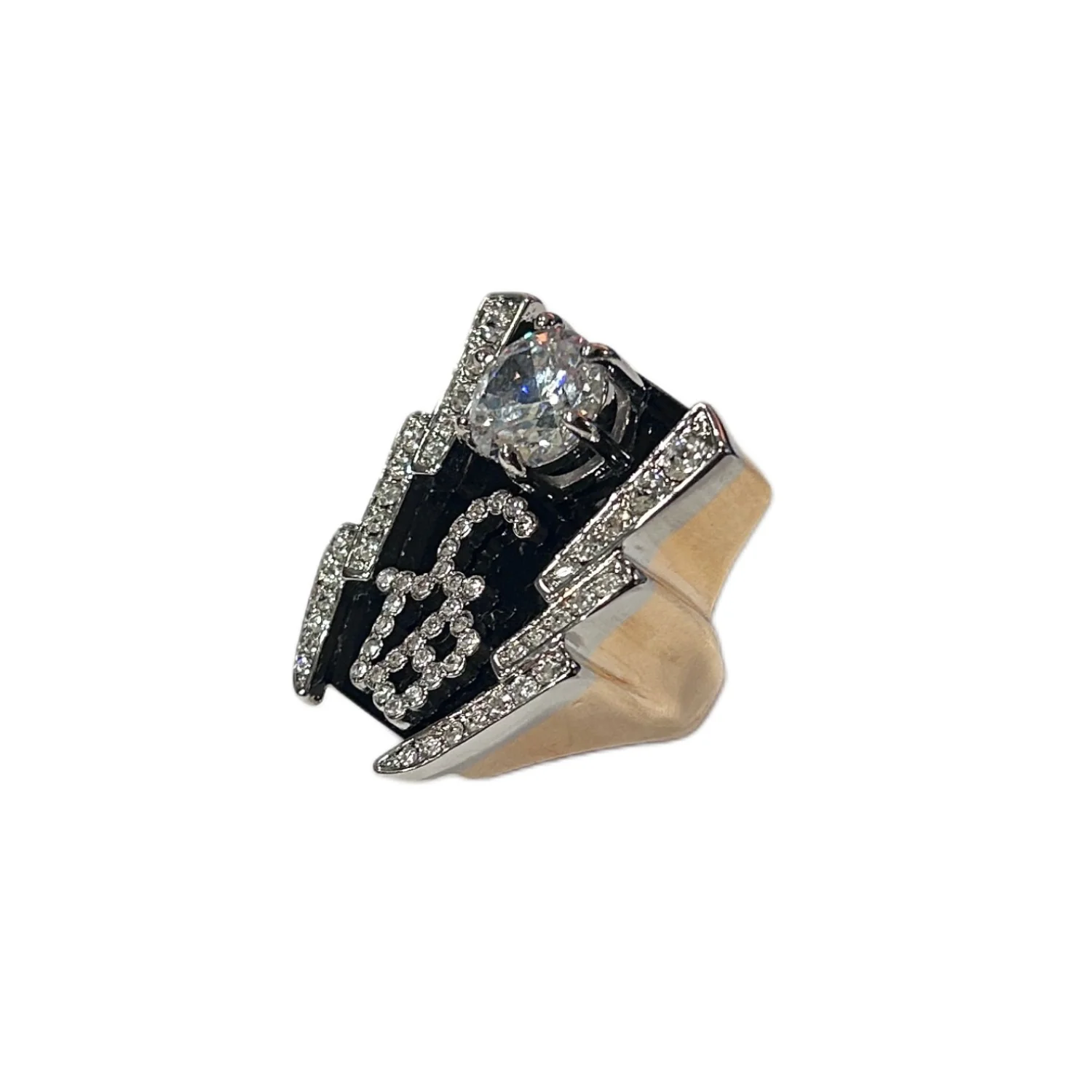 Elvis Signature Style: Gold Plated TCB Ring - Image 3