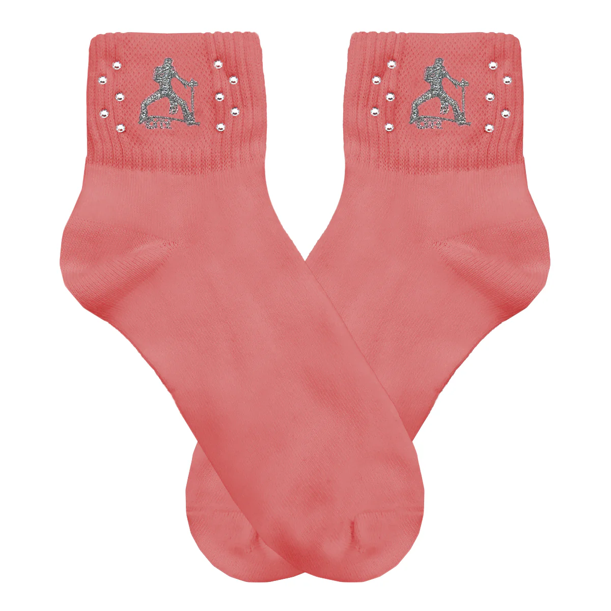Elvis Silhouette Rhinestone Socks - Image 3