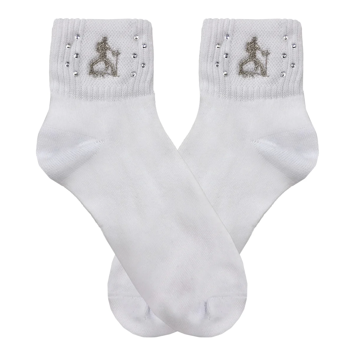 Elvis Silhouette Rhinestone Socks - Image 4