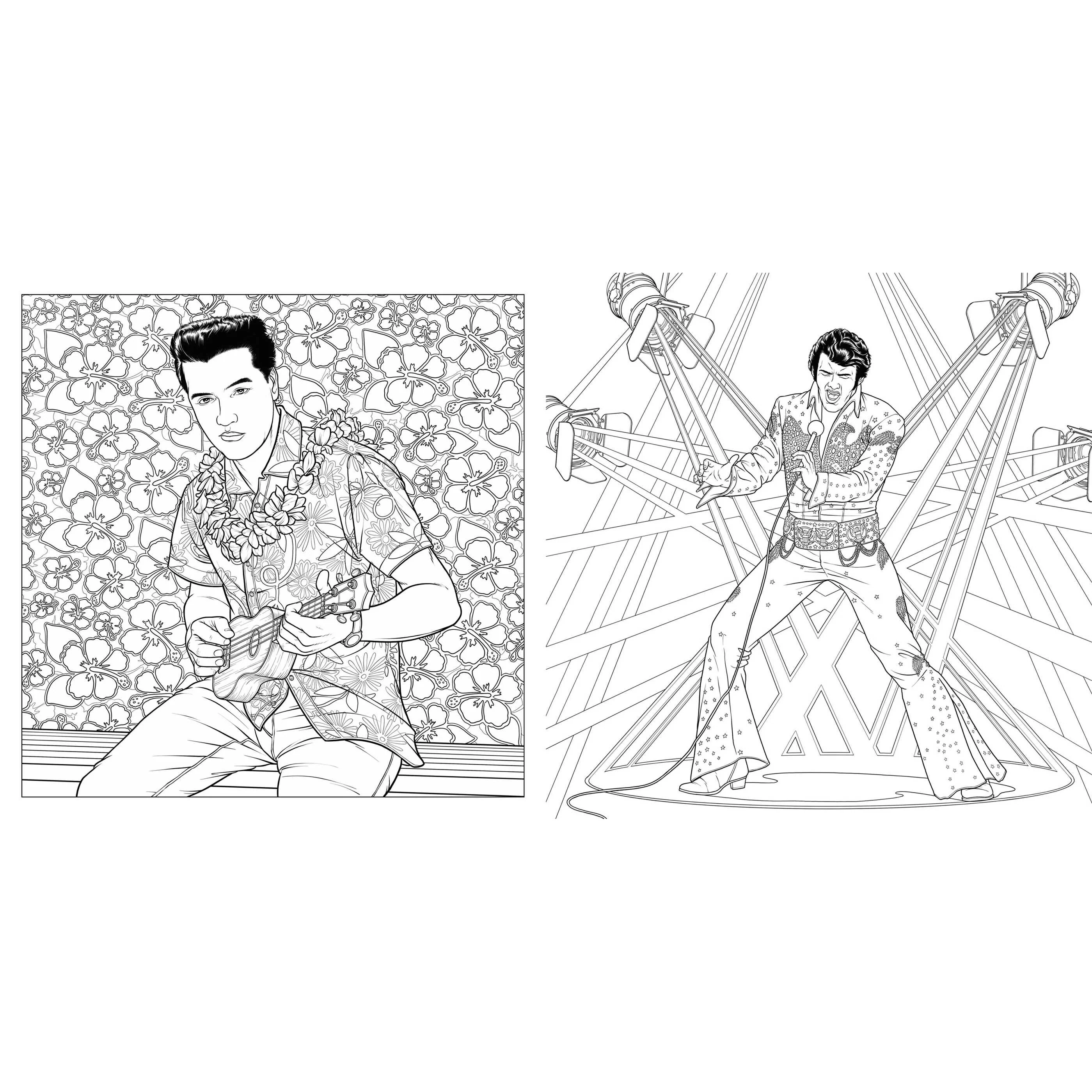 Elvis: The Coloring Book - Image 2