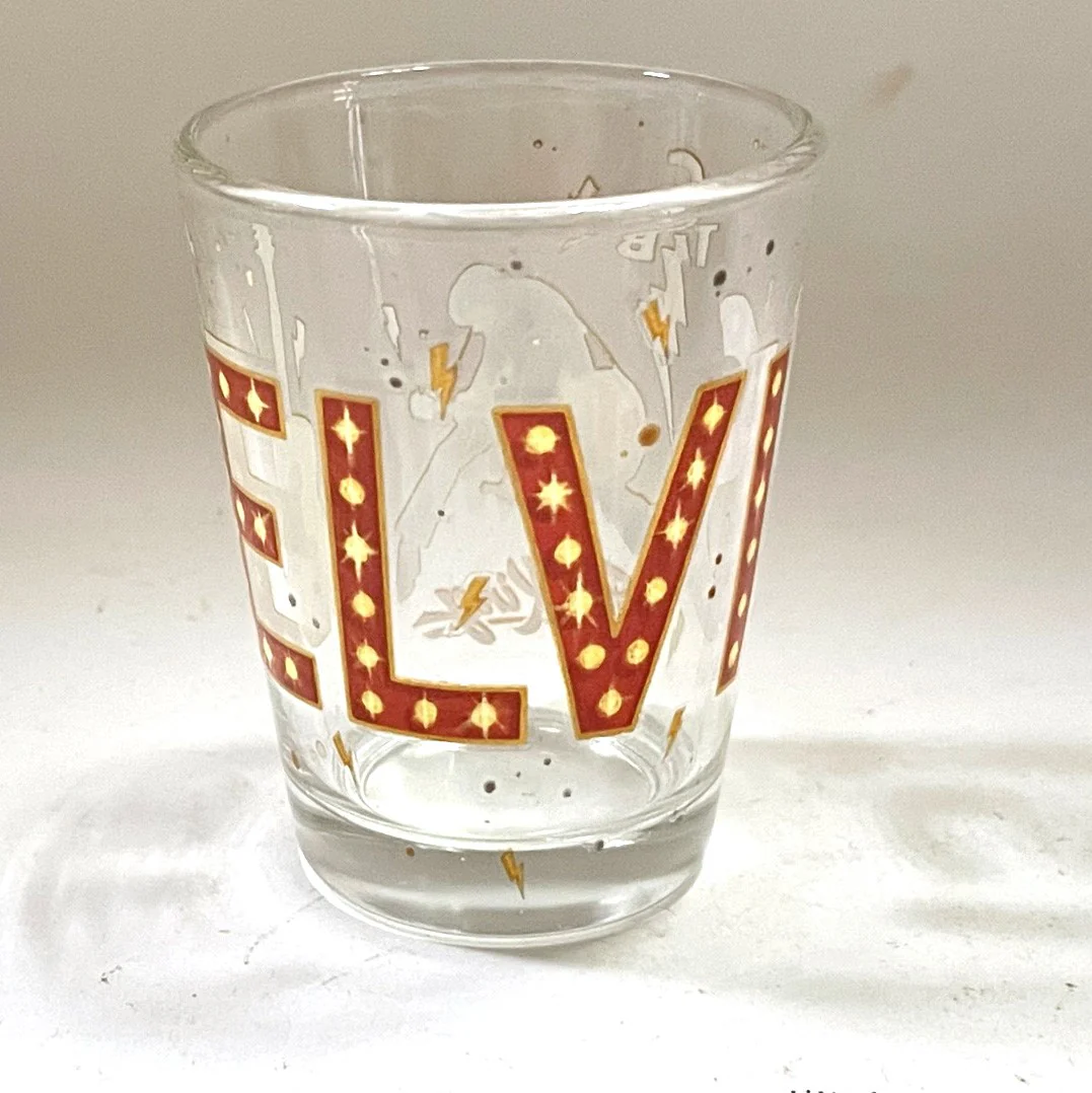 Elvis The King Shot Glass - Image 2