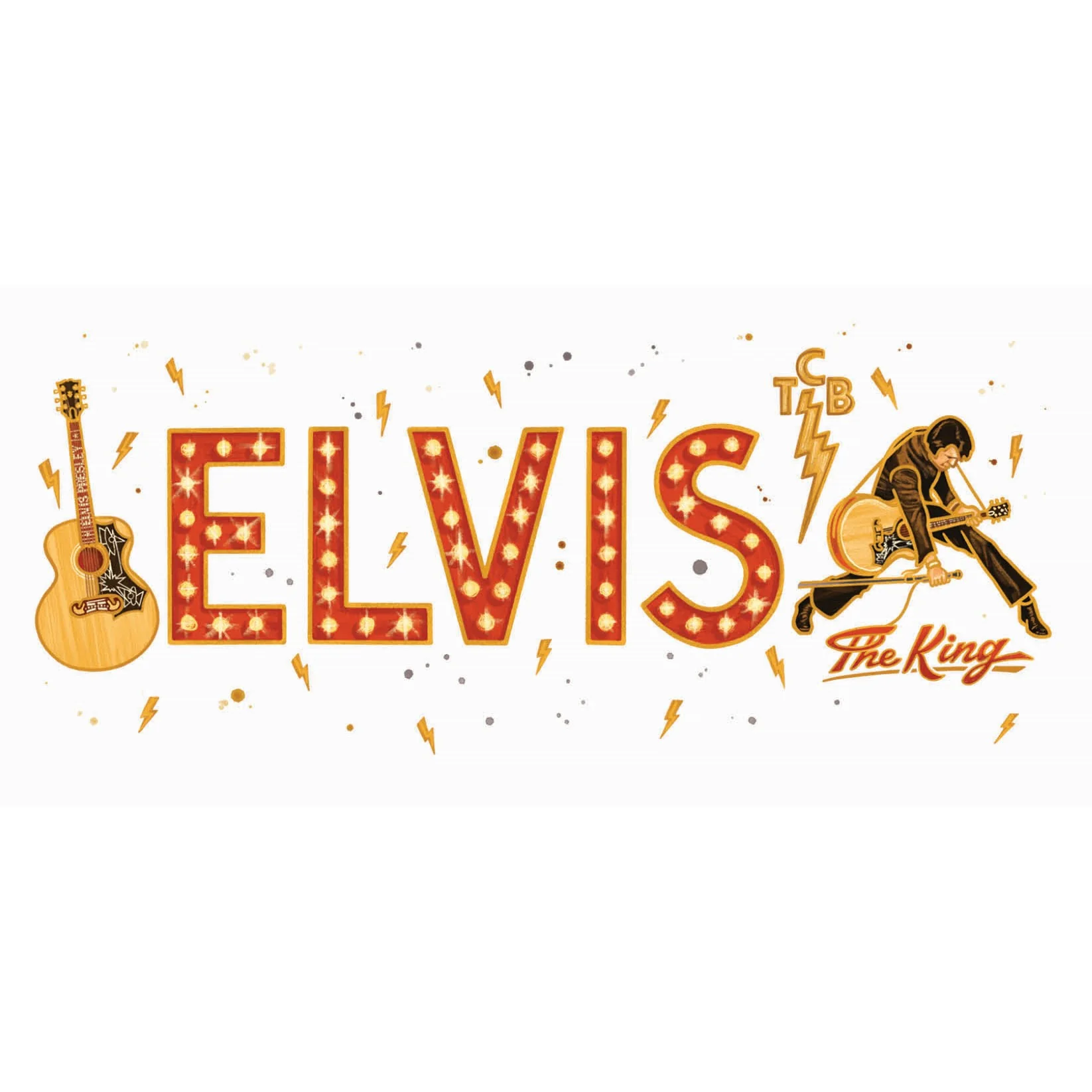 Elvis The King Shot Glass - Image 3