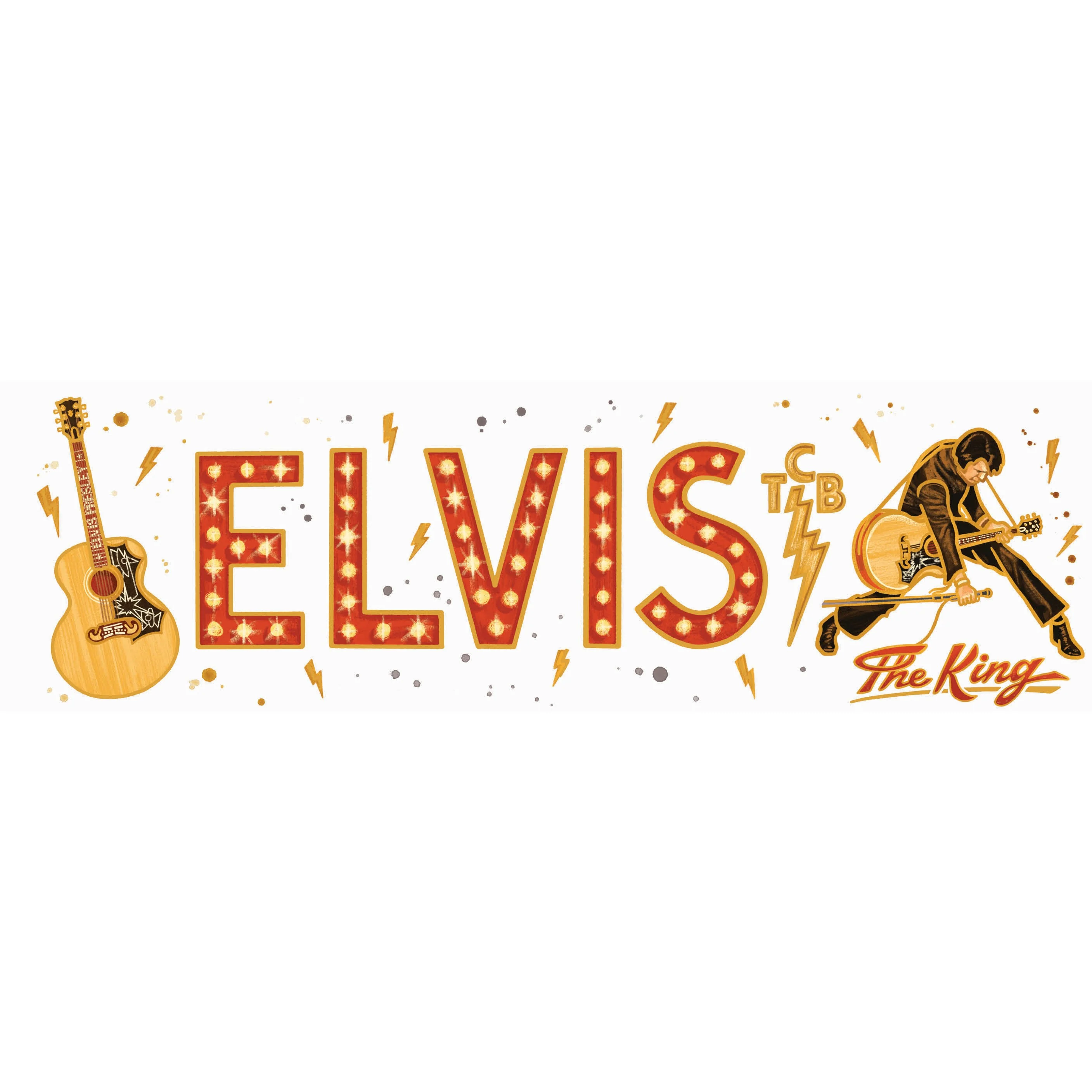 Elvis The King Stemless Wine Glass - Image 5