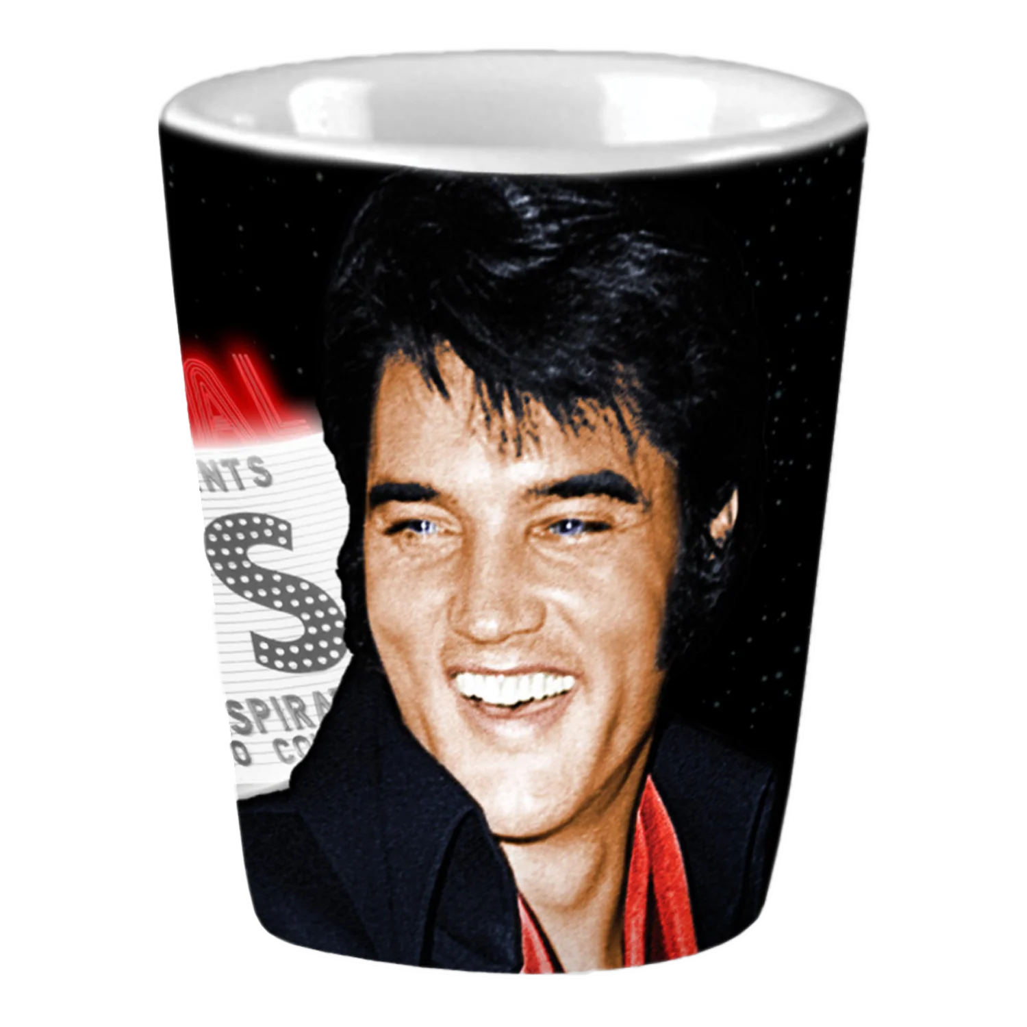 ELVIS Vegas Marquee Shot Glass