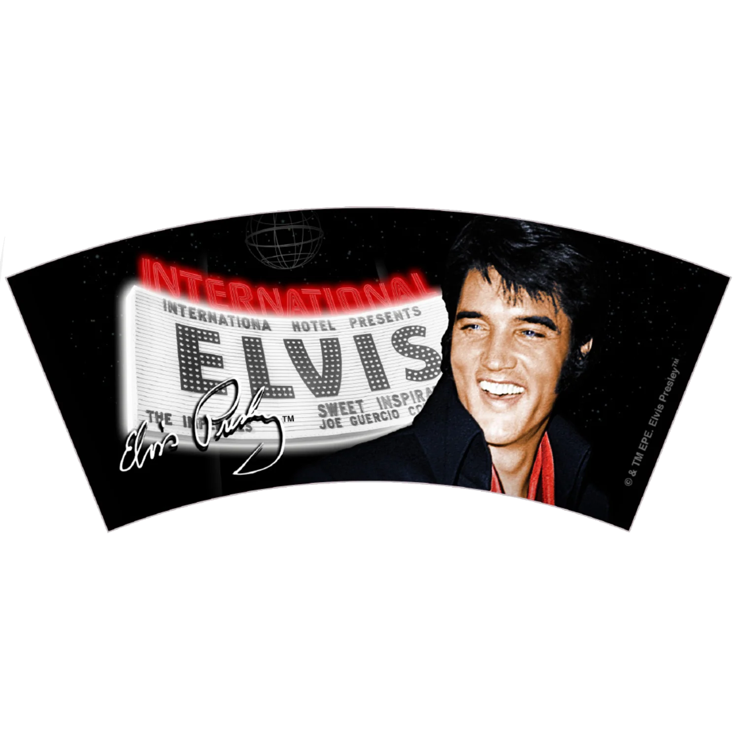 ELVIS Vegas Marquee Shot Glass - Image 2