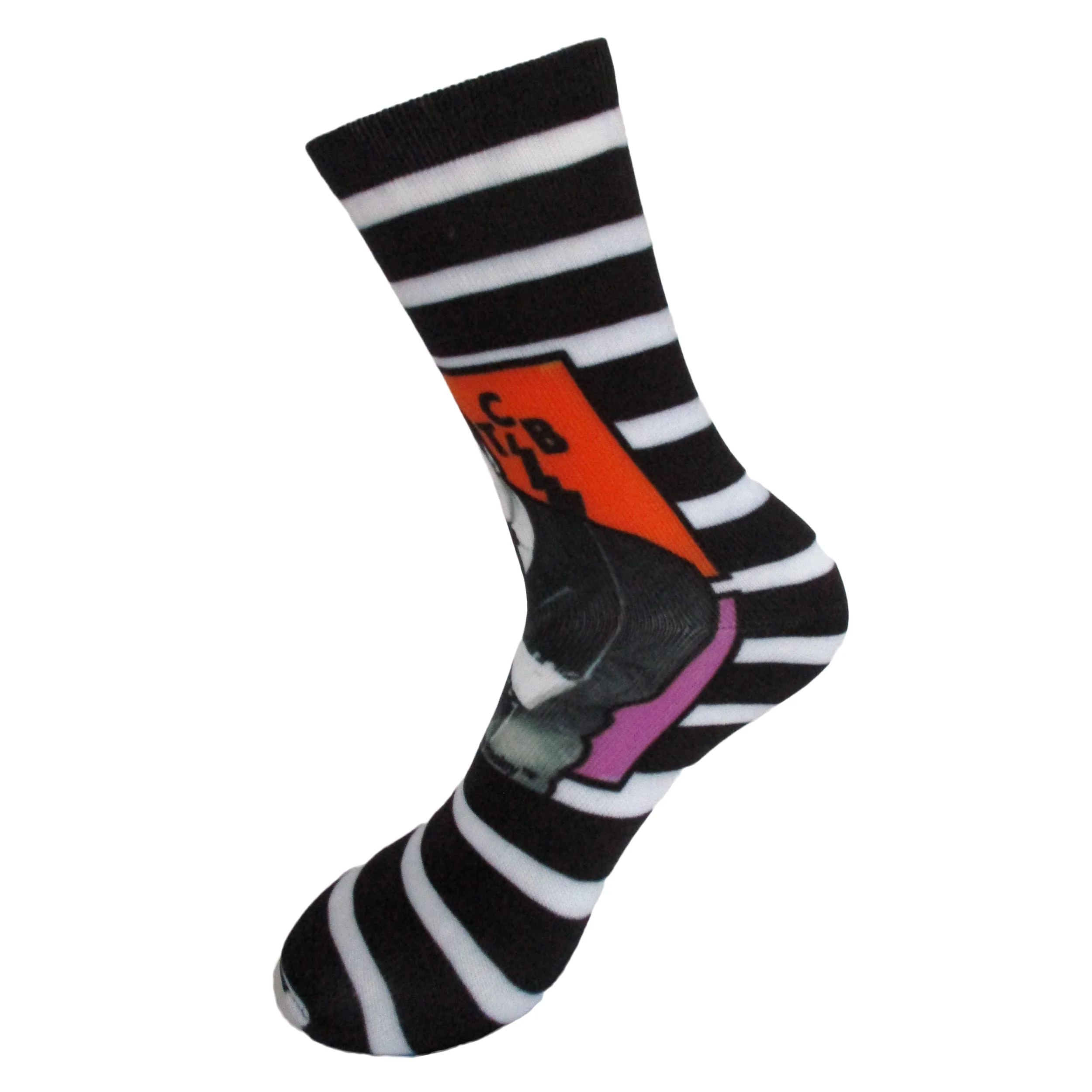 Elvis With Guitar Sublimated Socks - Image 3