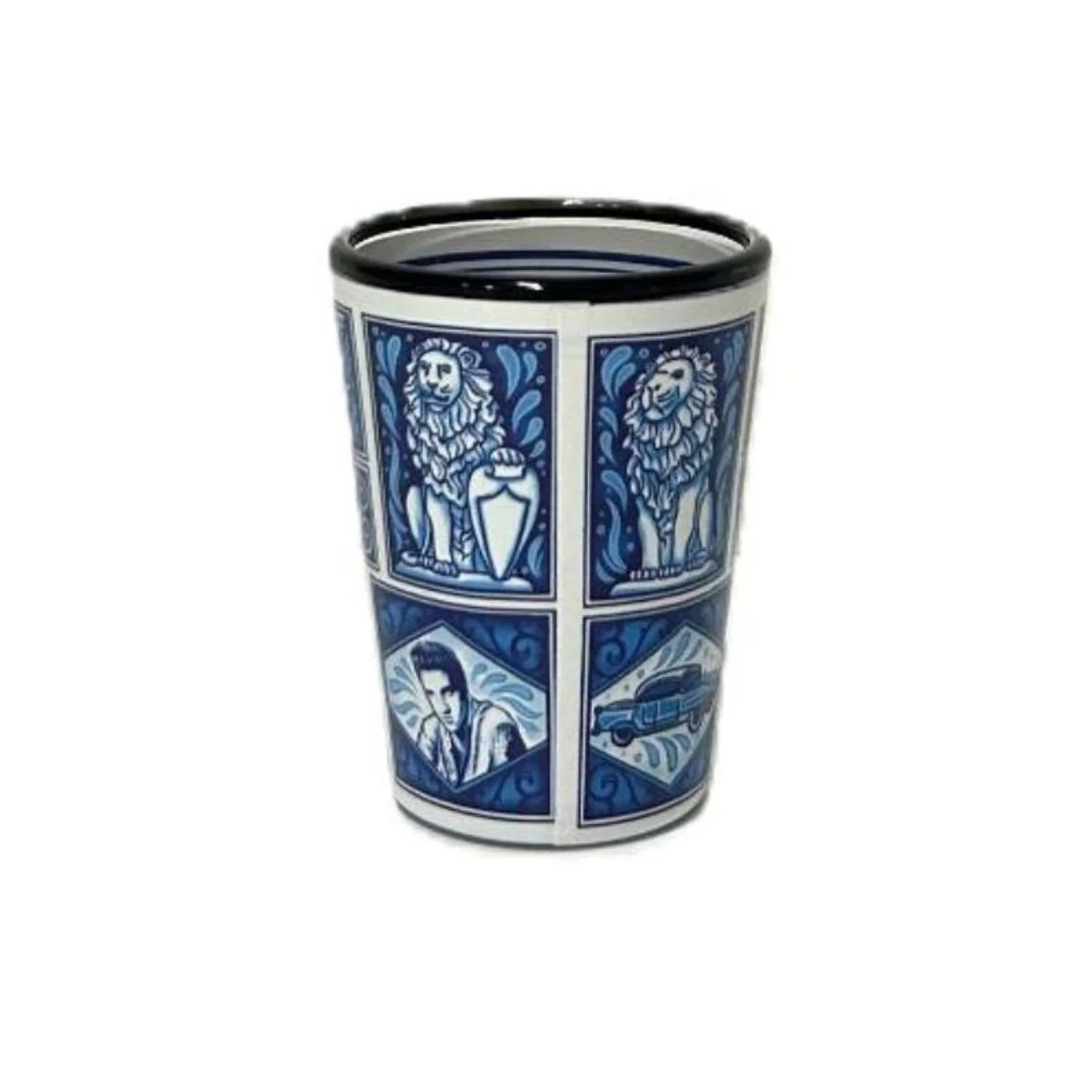 Graceland Blue Tile Shot - Image 2