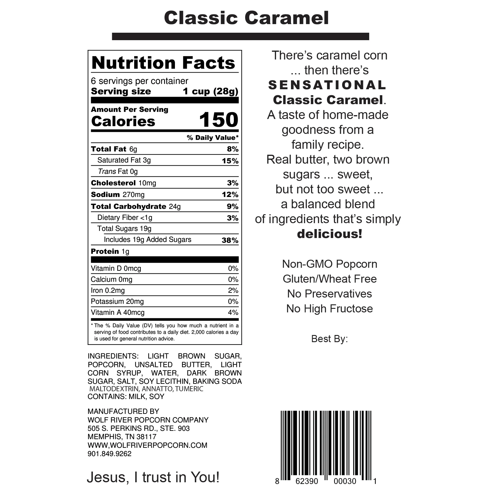 Graceland Caramel Corn Popcorn - Image 2