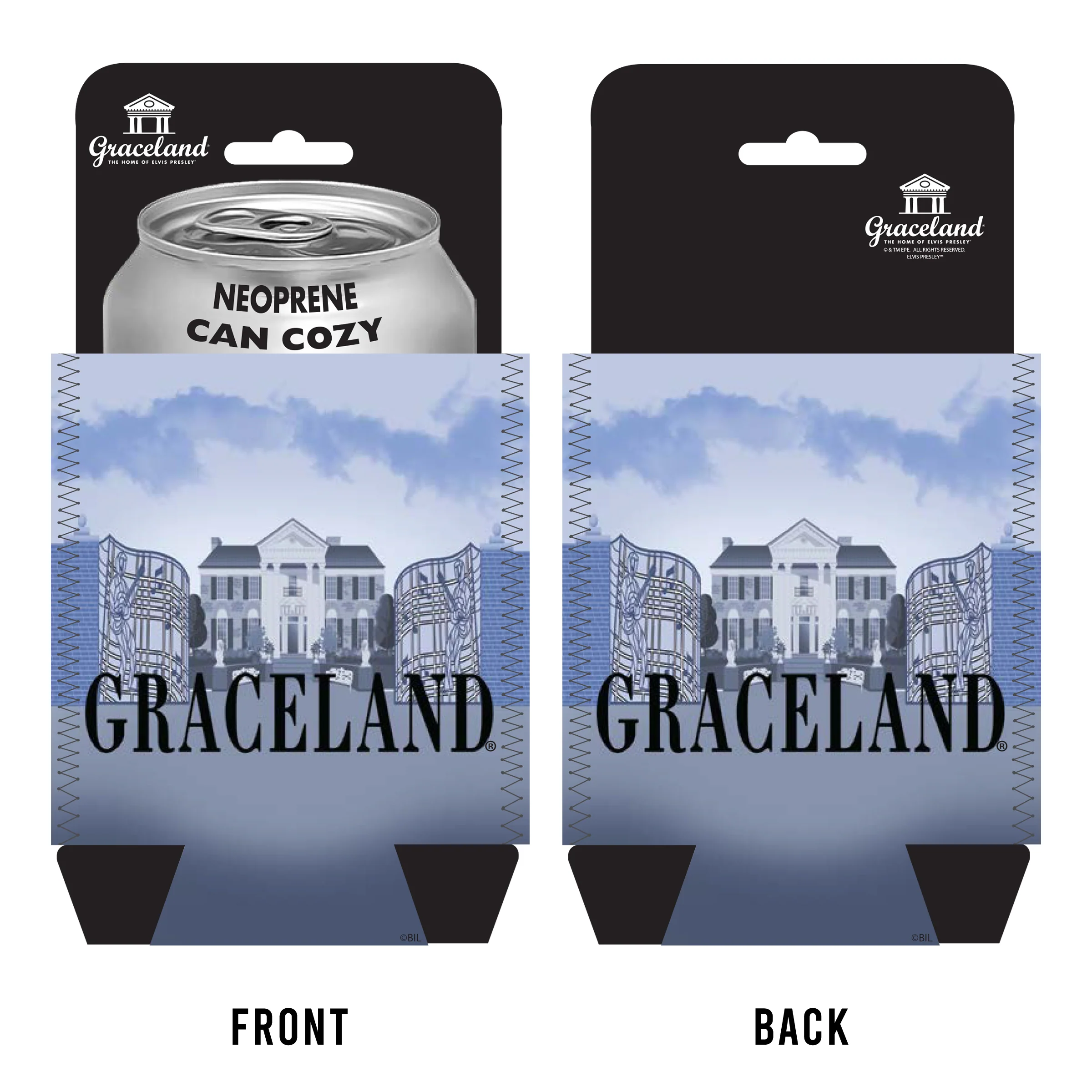 Graceland Etched Can Coolie - Image 2