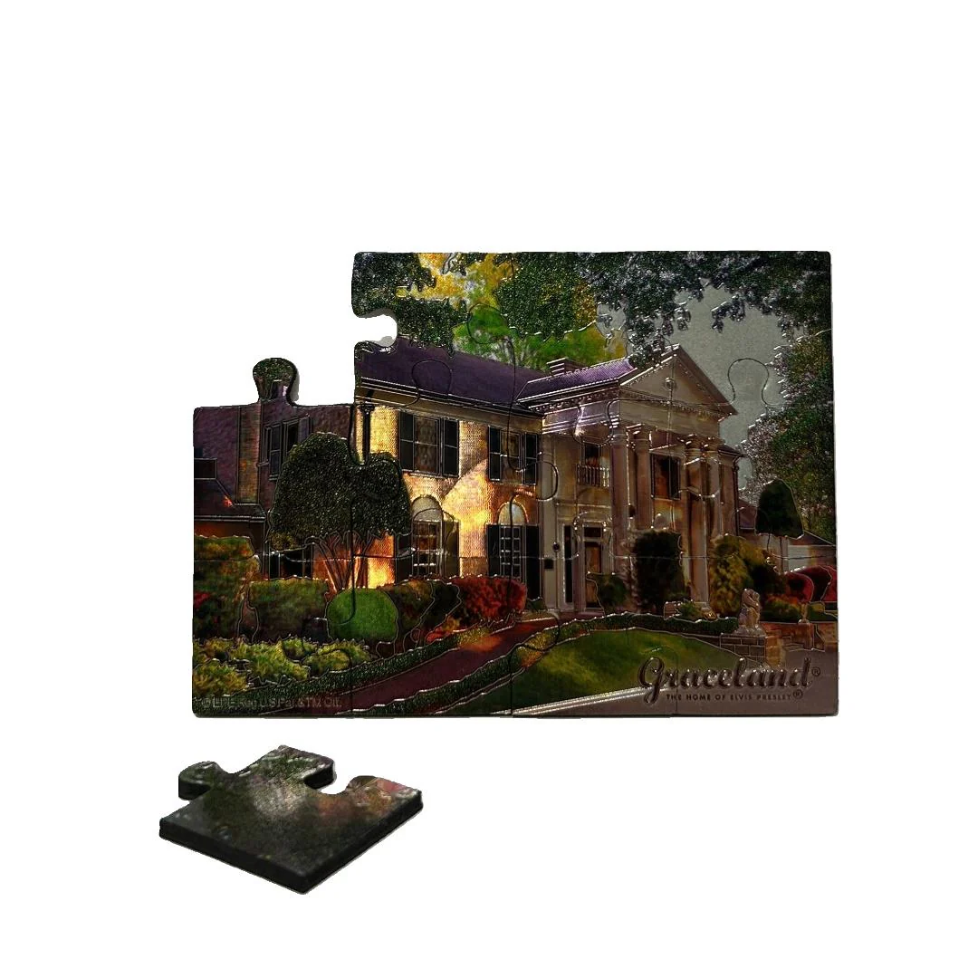 Graceland Foil Puzzle Magnet - Image 2