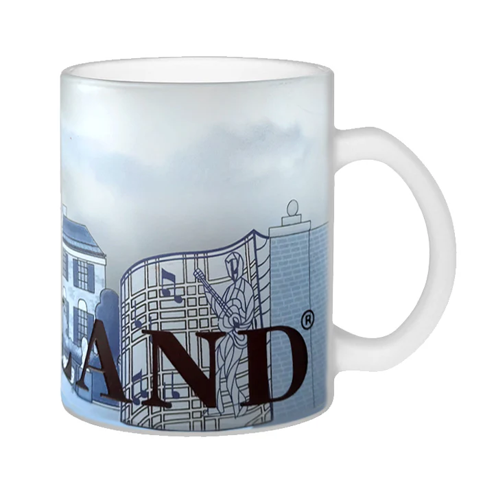 Graceland Frosted Etch Coffee Mug - Image 4