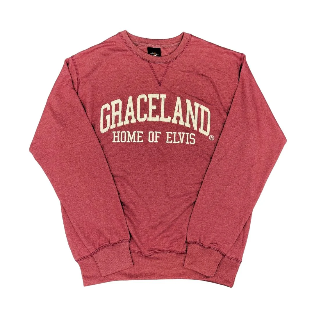 Graceland Home of Elvis Applique Sweatshirt - Image 3
