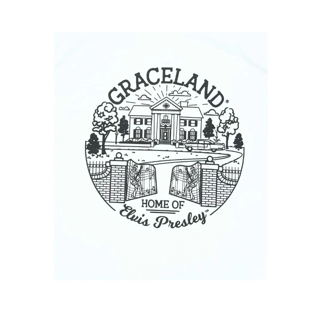 Graceland Line Art T-Shirt - Image 4