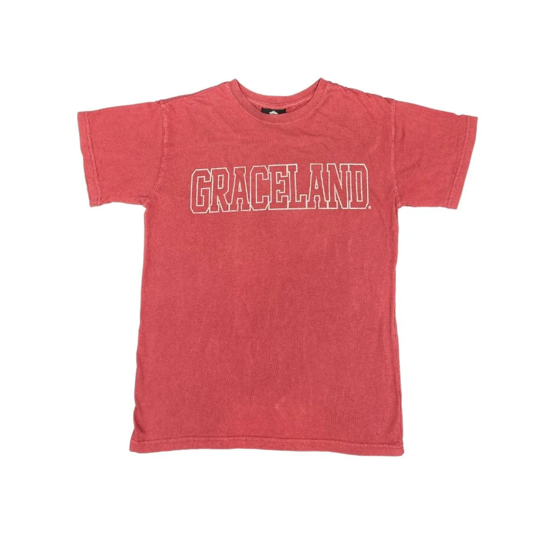 Graceland Outline Letters T-Shirt - Image 2