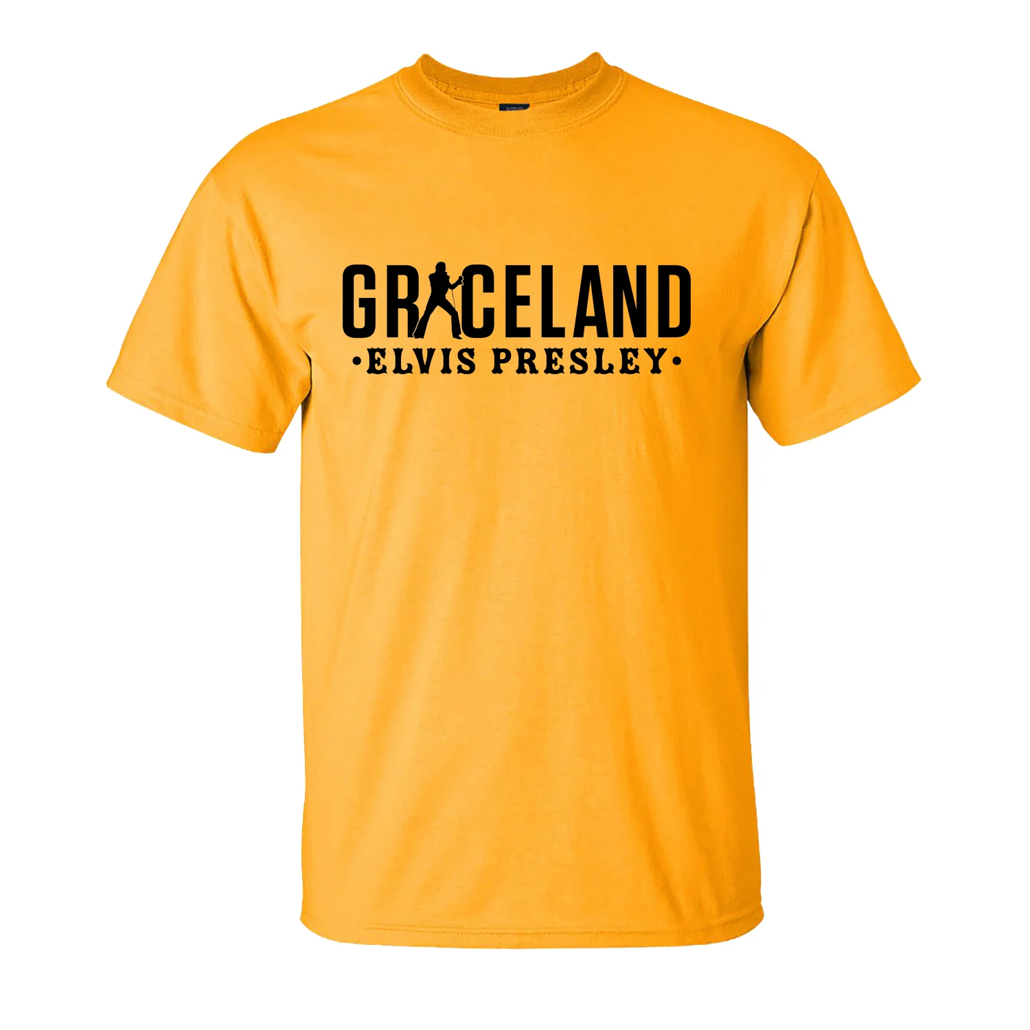 Graceland Silhouette Elvis Presley T-Shirt - Image 2