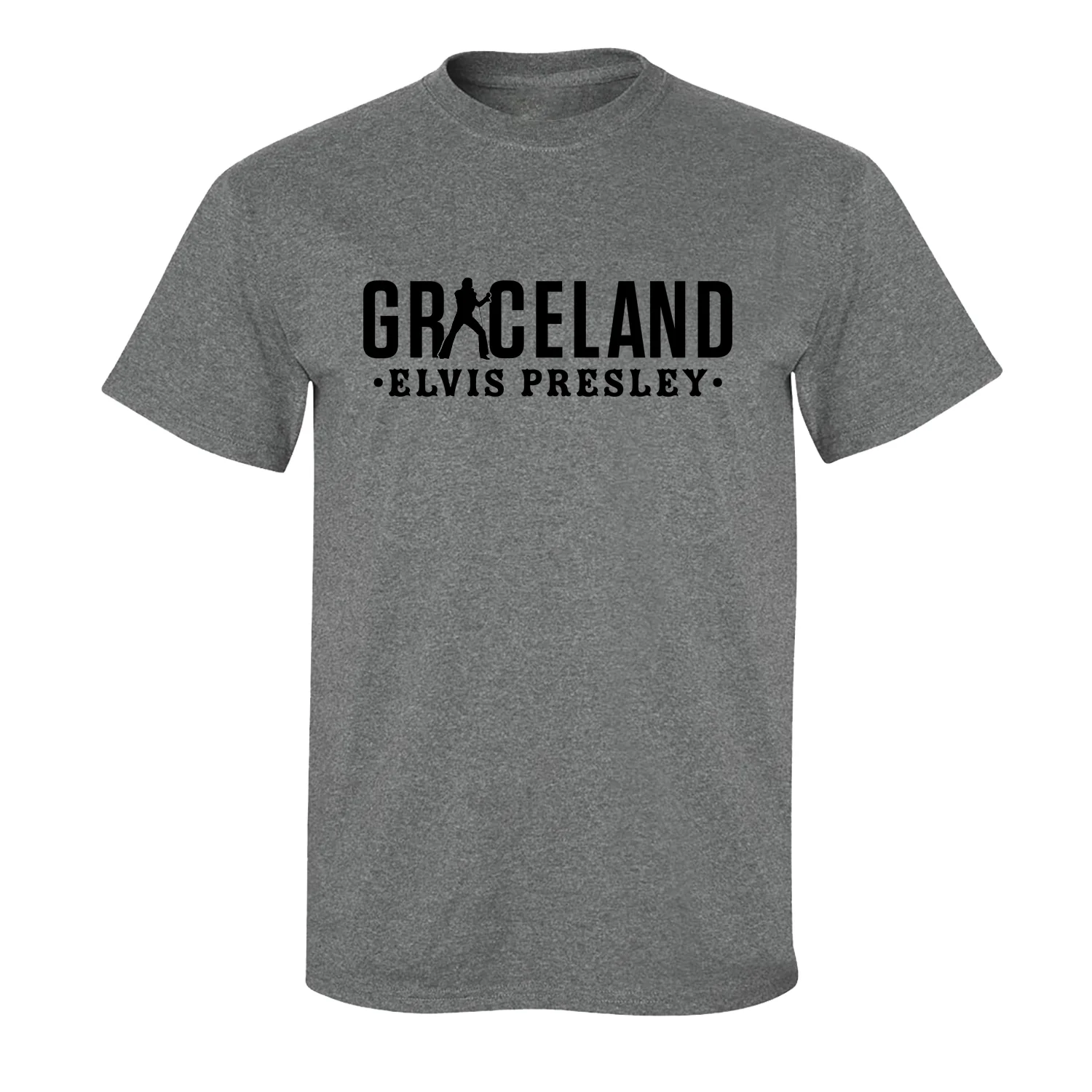 Graceland Silhouette Elvis Presley T-Shirt - Image 3