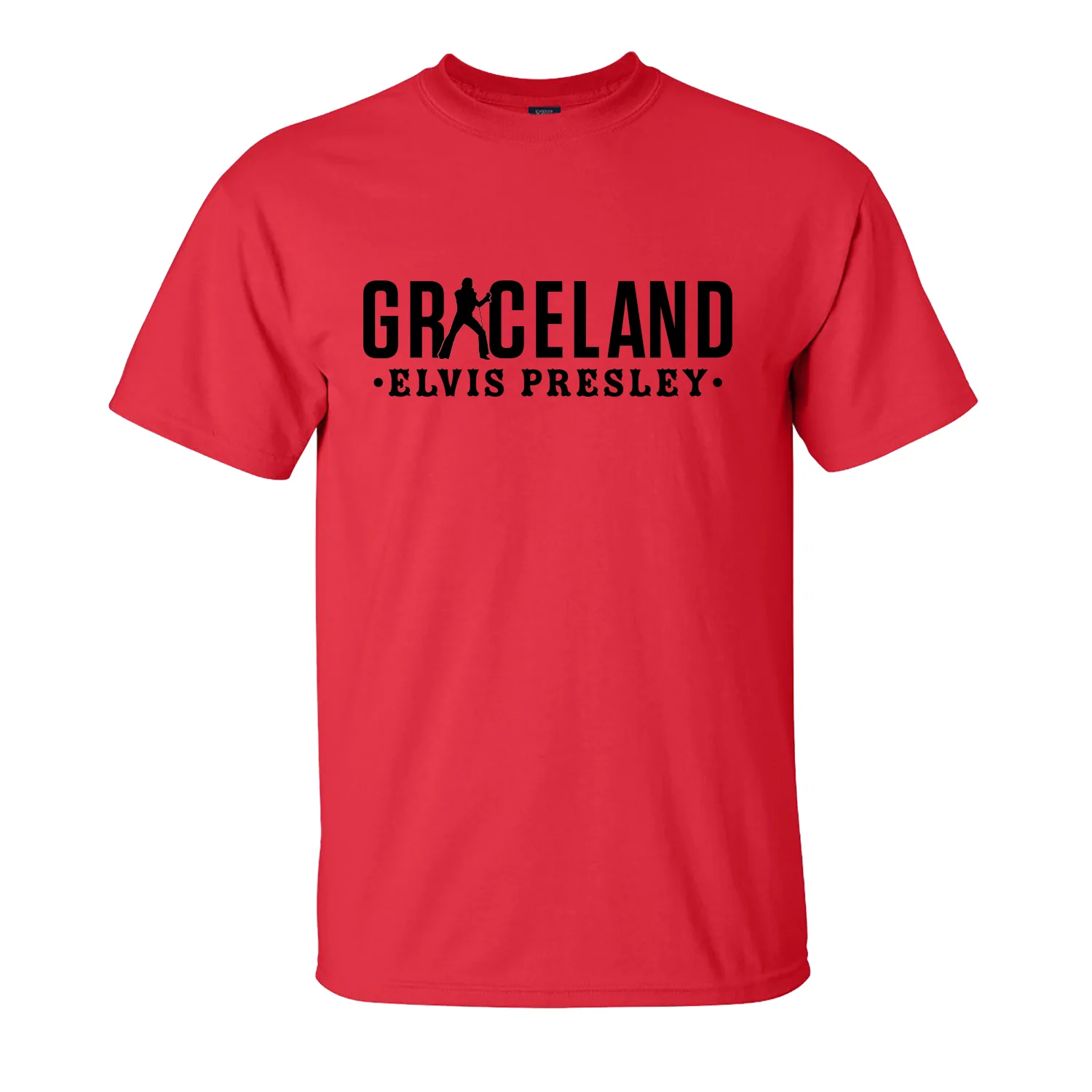 Graceland Silhouette Elvis Presley T-Shirt - Image 4
